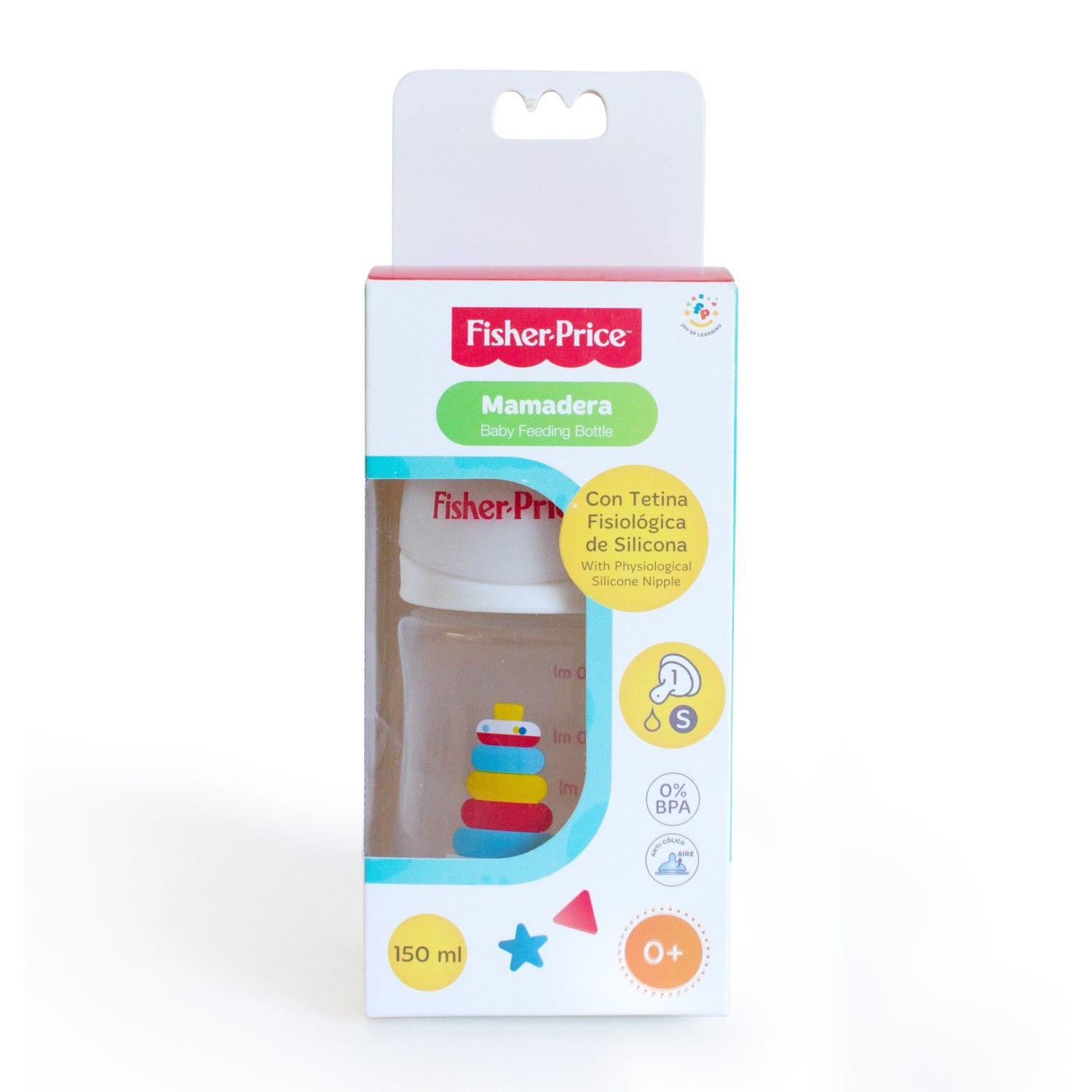 Mamadera Anticólicos Fisher Price 150 Ml Blanco-1