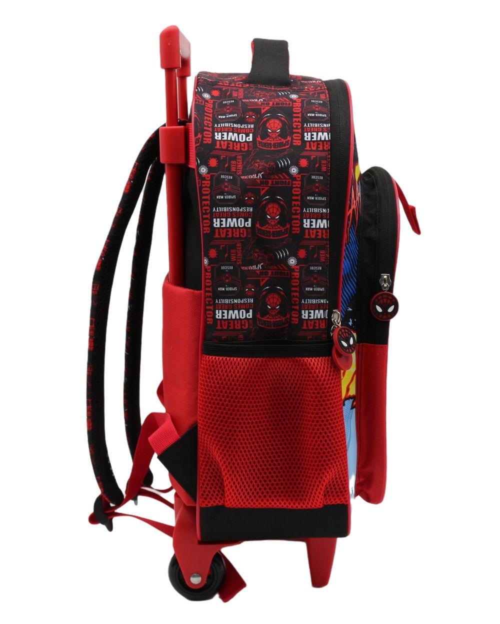 Set 4 En1 Mochila + Lonchera + Estuche + Botella Spiderman-3