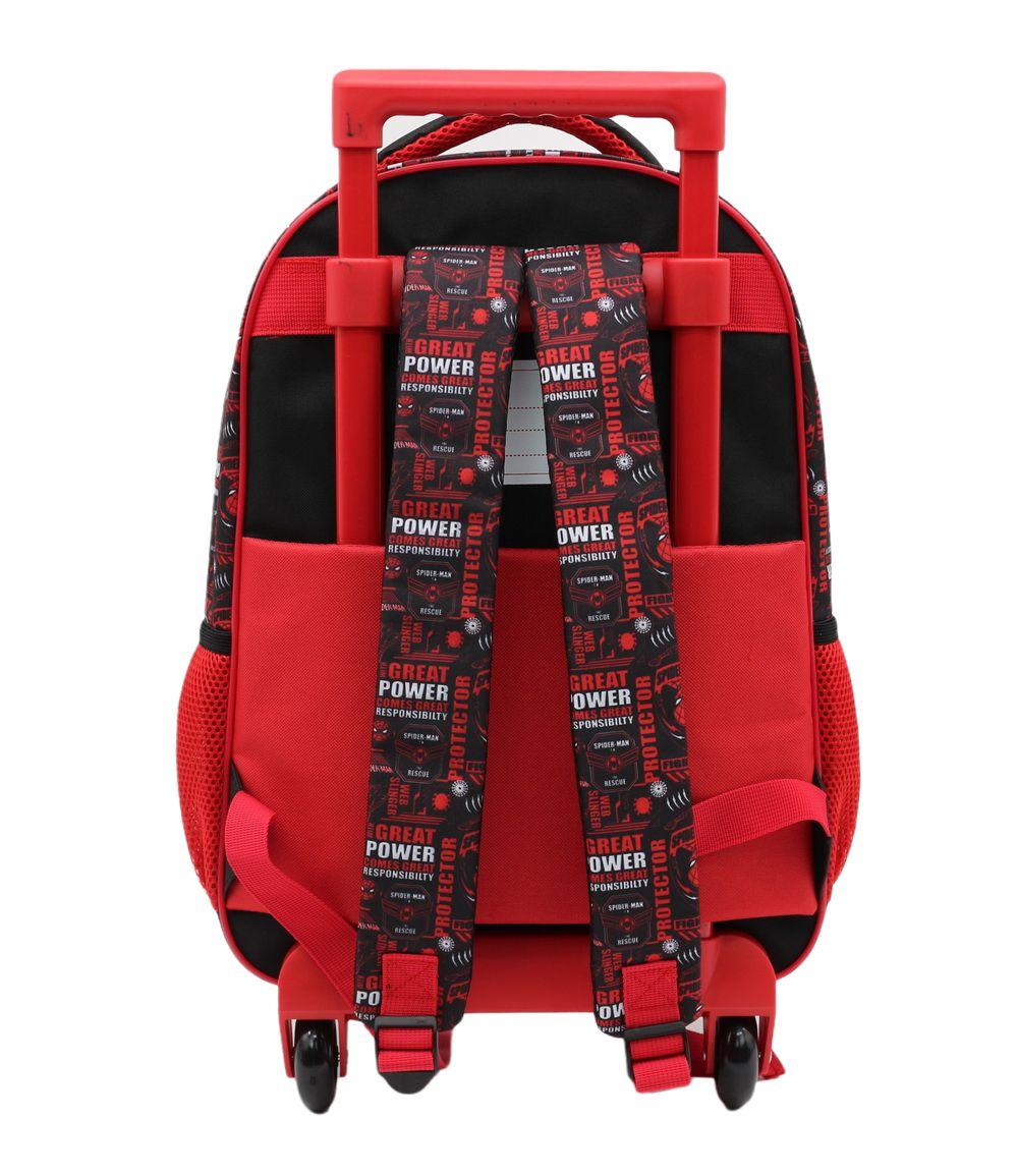 Set 4 En1 Mochila + Lonchera + Estuche + Botella Spiderman-4