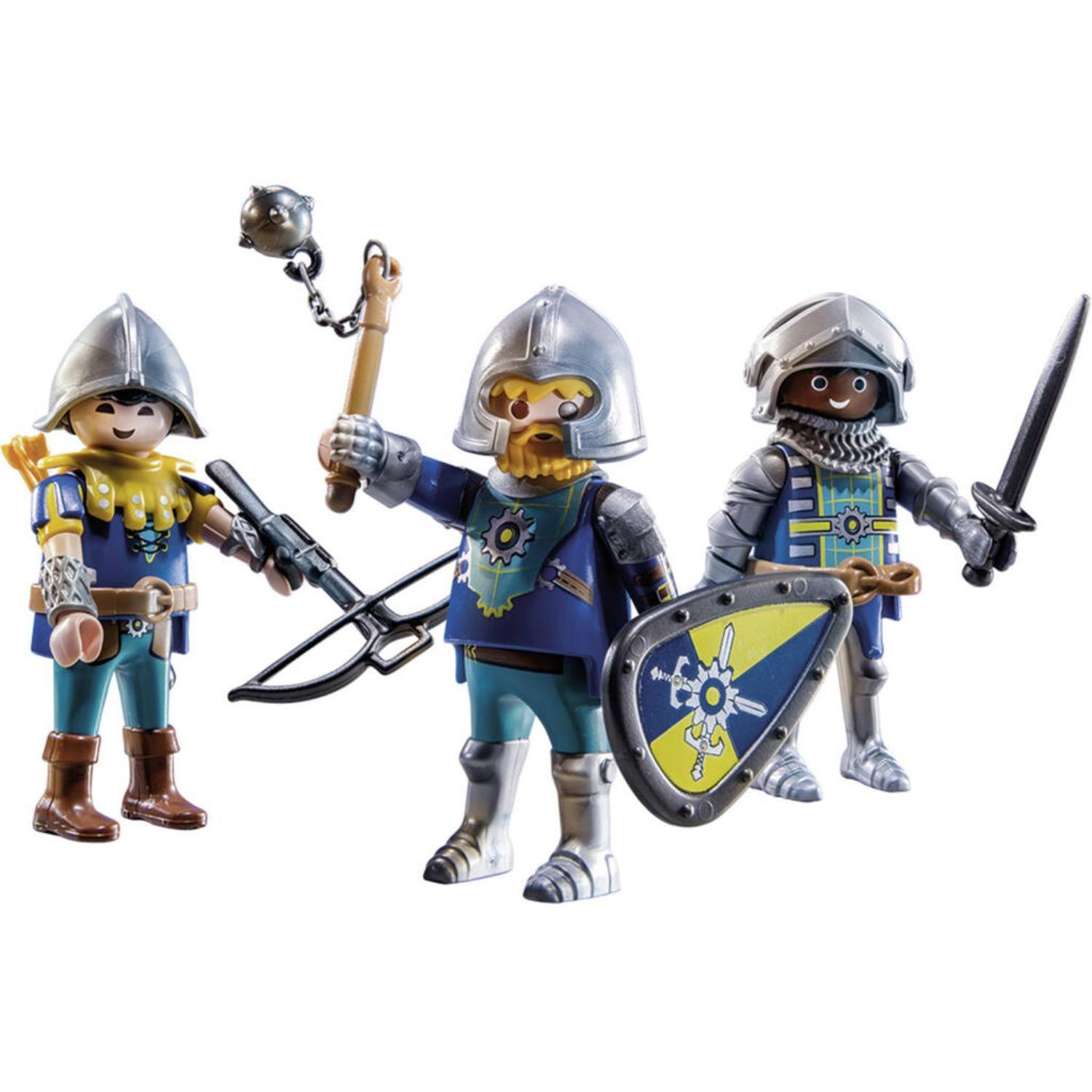 Playmobil Set de 3 Caballeros de Novelmore 70671-2