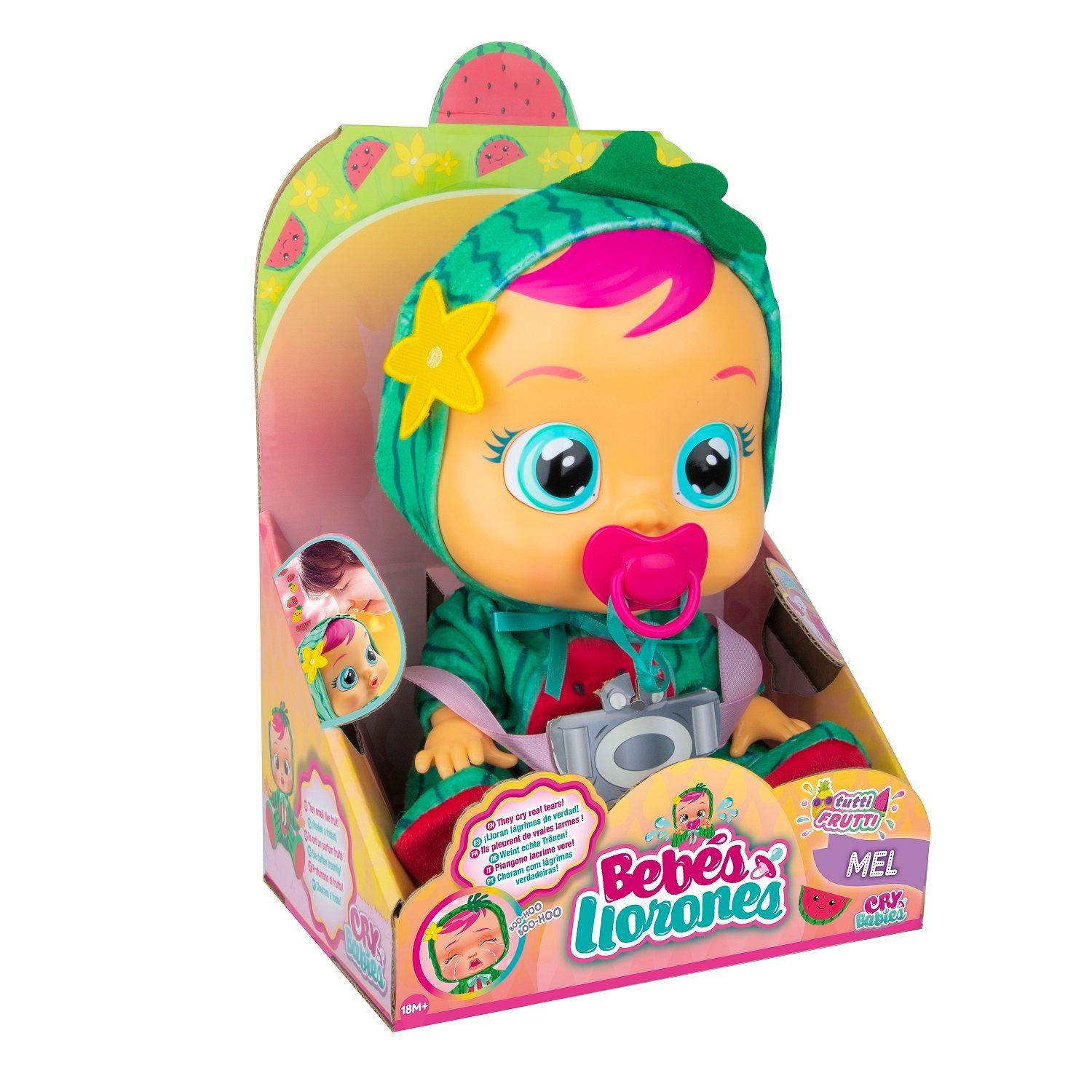 Muñeca Bebes Llorones Frutas Mel-0