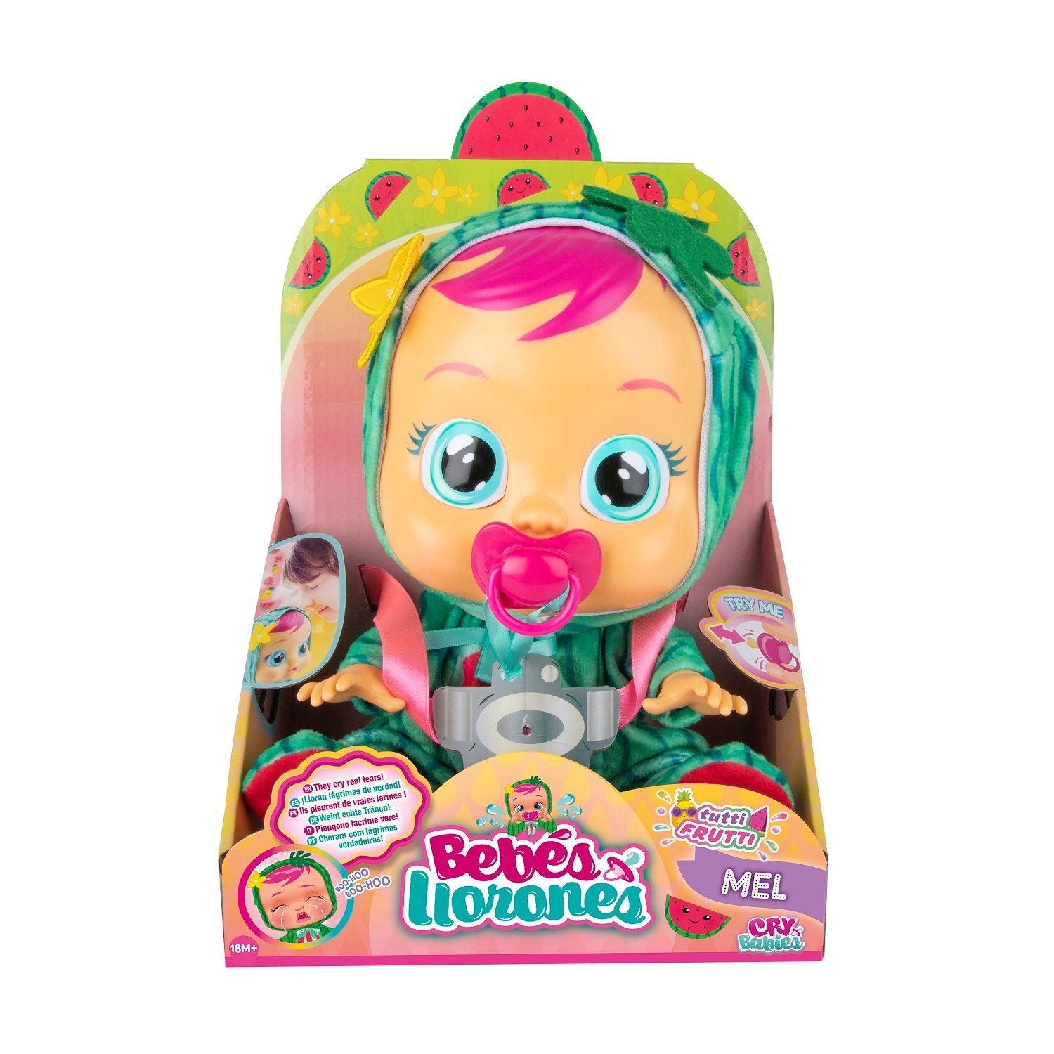 Muñeca Bebes Llorones Frutas Mel-1