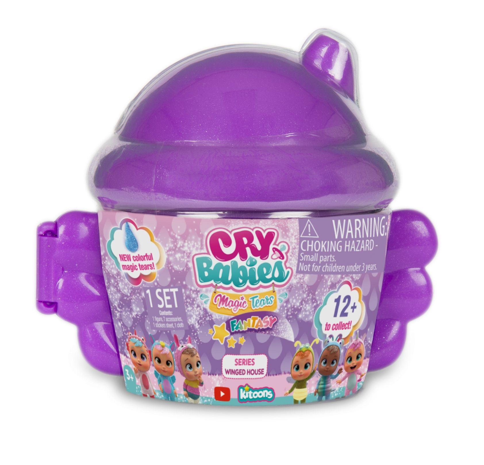 Casita Con Alas Bebes Llorones Morada Fantasy Cry Babies-0