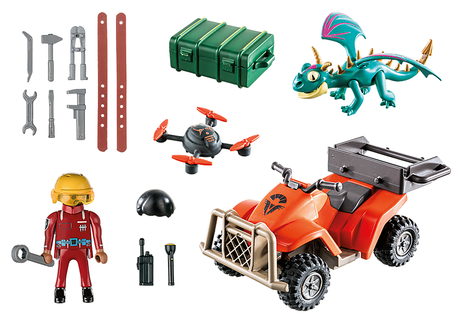 Playmobil Dragons Nine Realms: Icaris Quad - 71085-1