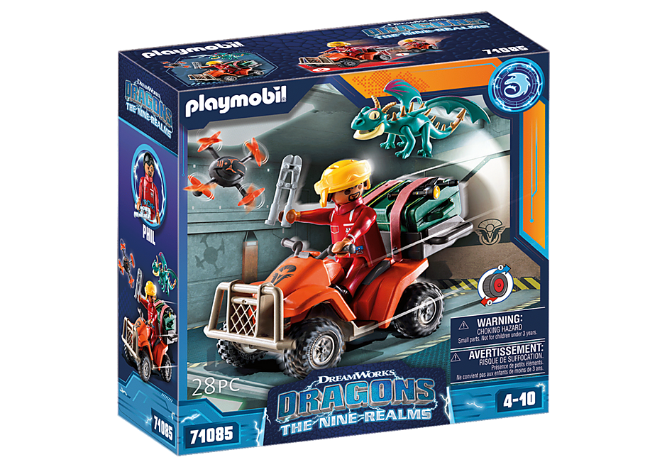 Playmobil Dragons Nine Realms: Icaris Quad - 71085-2