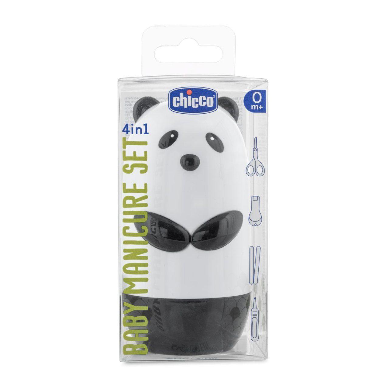 Set de Manicure con Forma de Oso Panda Chicco-2