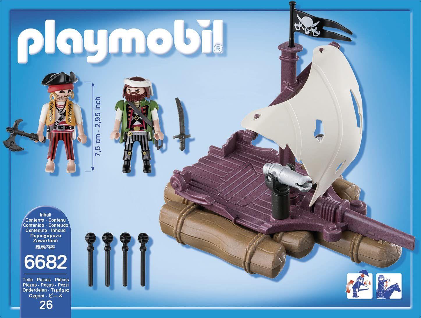 Playmobil Balsa Pirata 6682 -1
