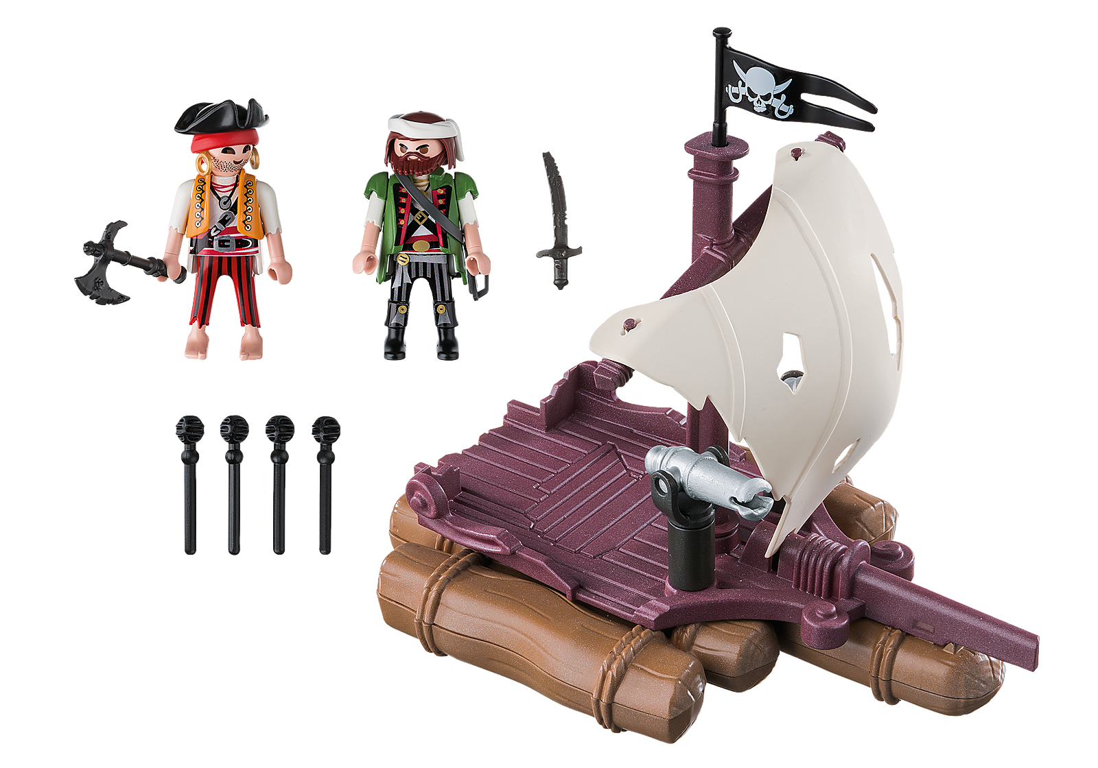 Playmobil Balsa Pirata 6682 -2