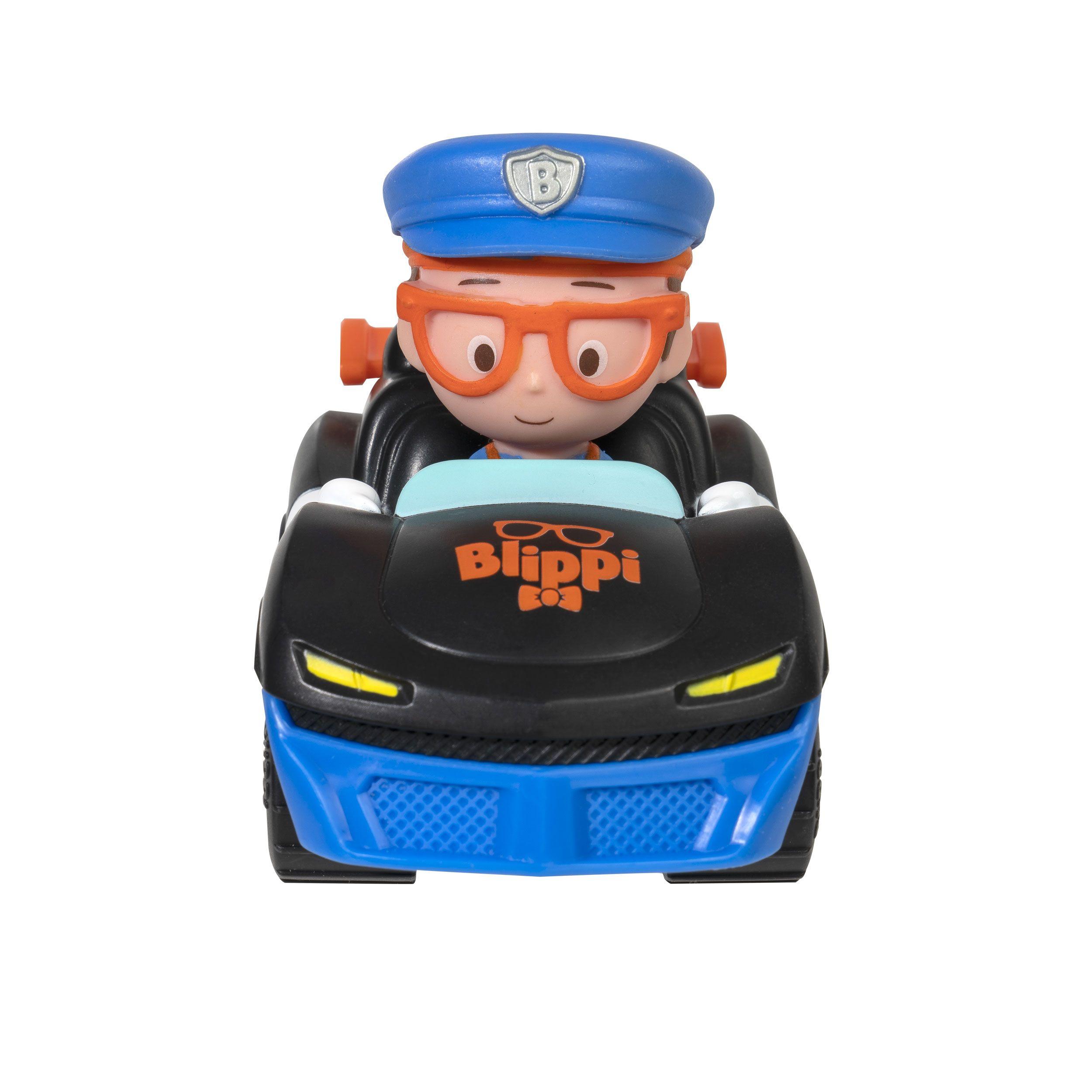 Mini Vehiculo Blippi Auto Policial-0