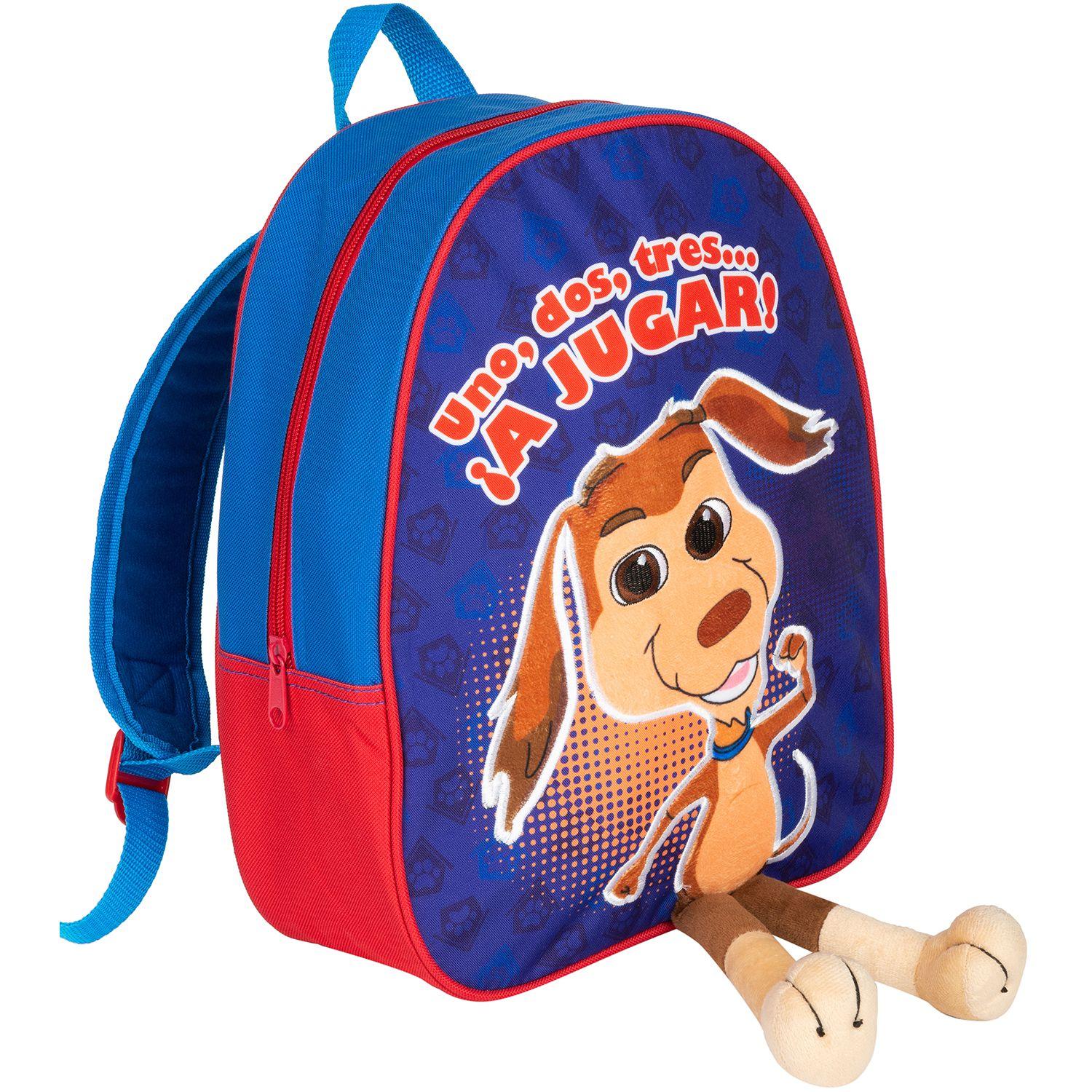 Mochila Con Patitas Perro Chocolo-1