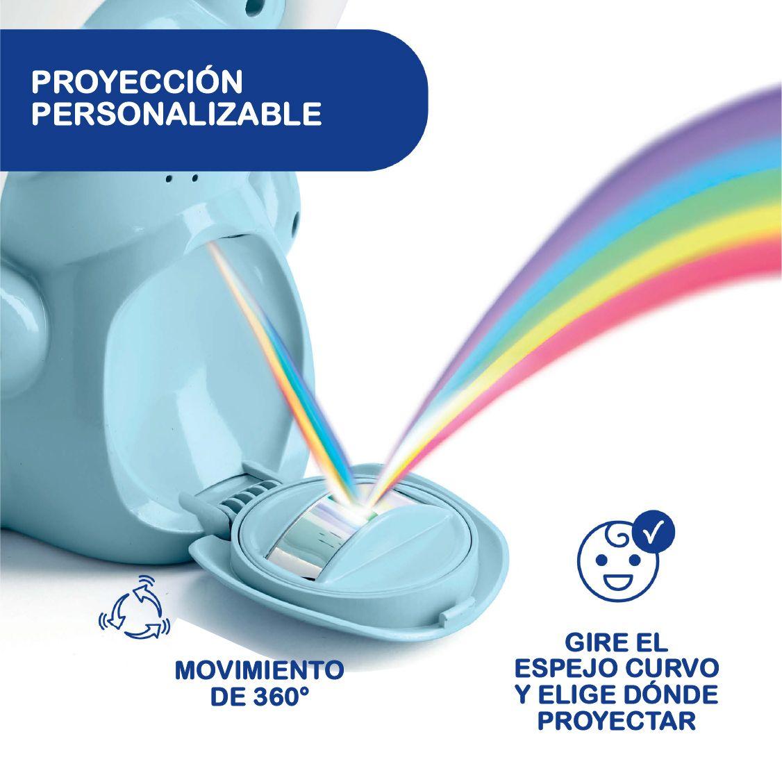 Proyector Osito Arcoíris de Chicco Azul-2