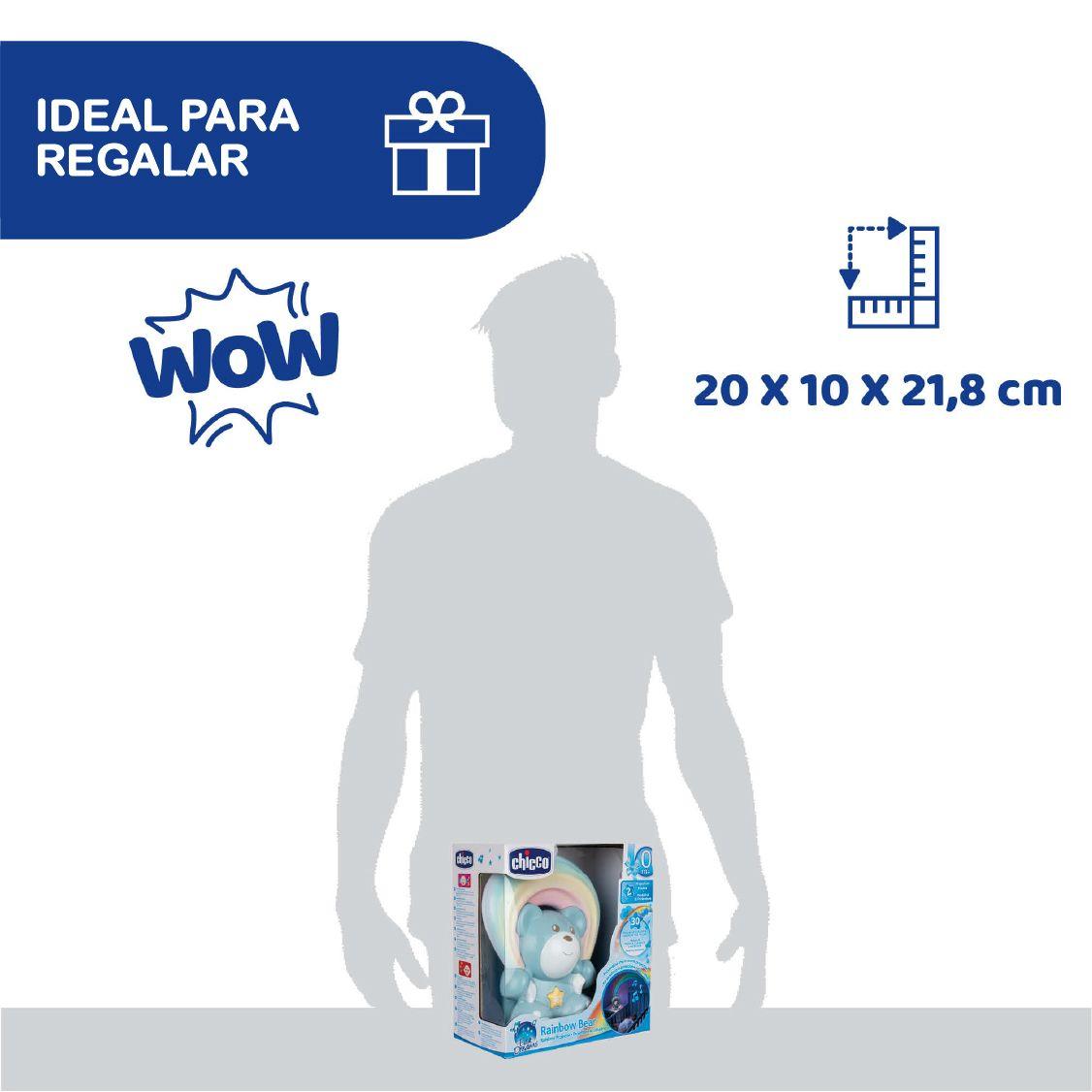 Proyector Osito Arcoíris de Chicco Azul-6