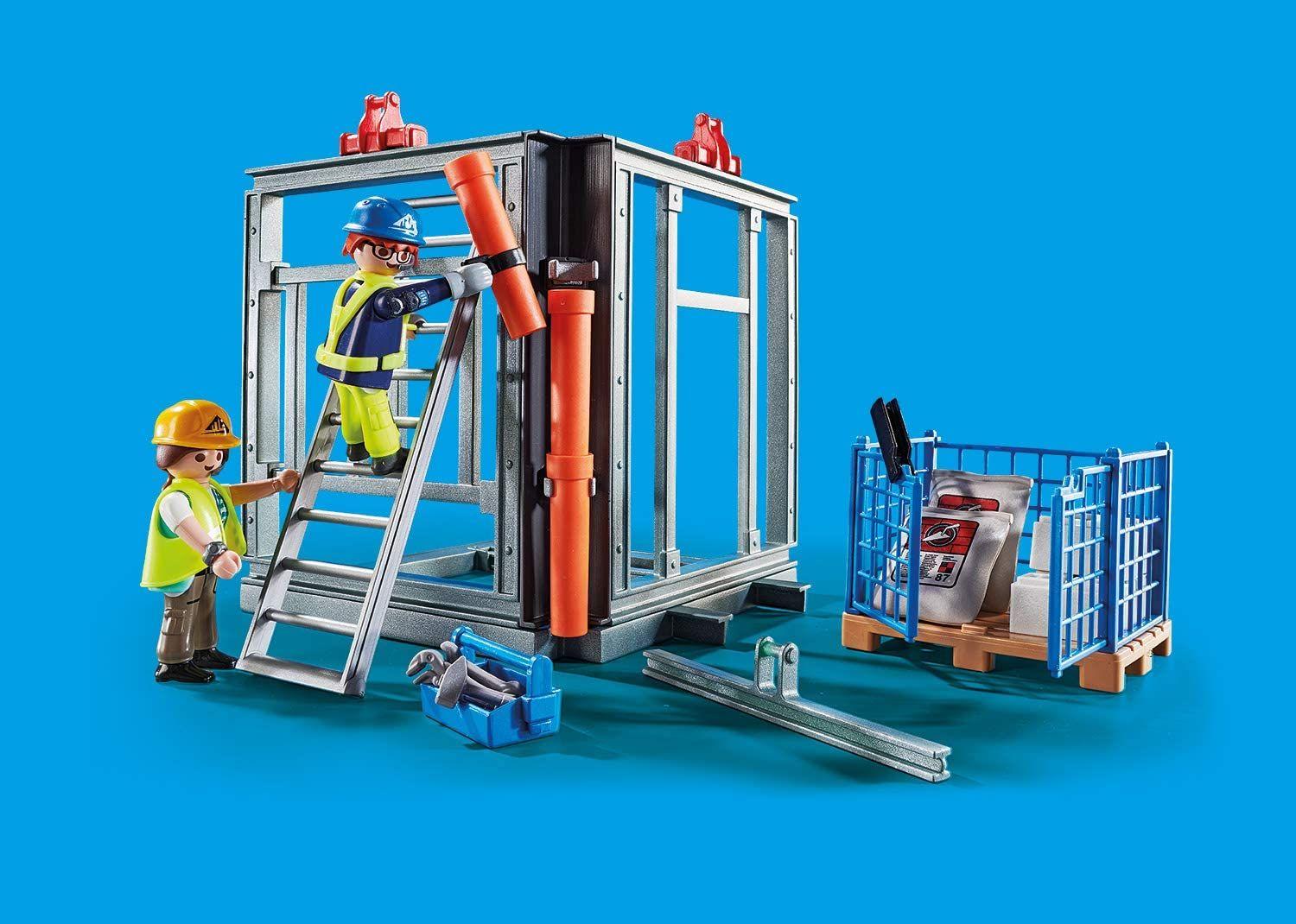 Playmobil Grúa Radiocontrol C/Sección De Construcción 70441-5
