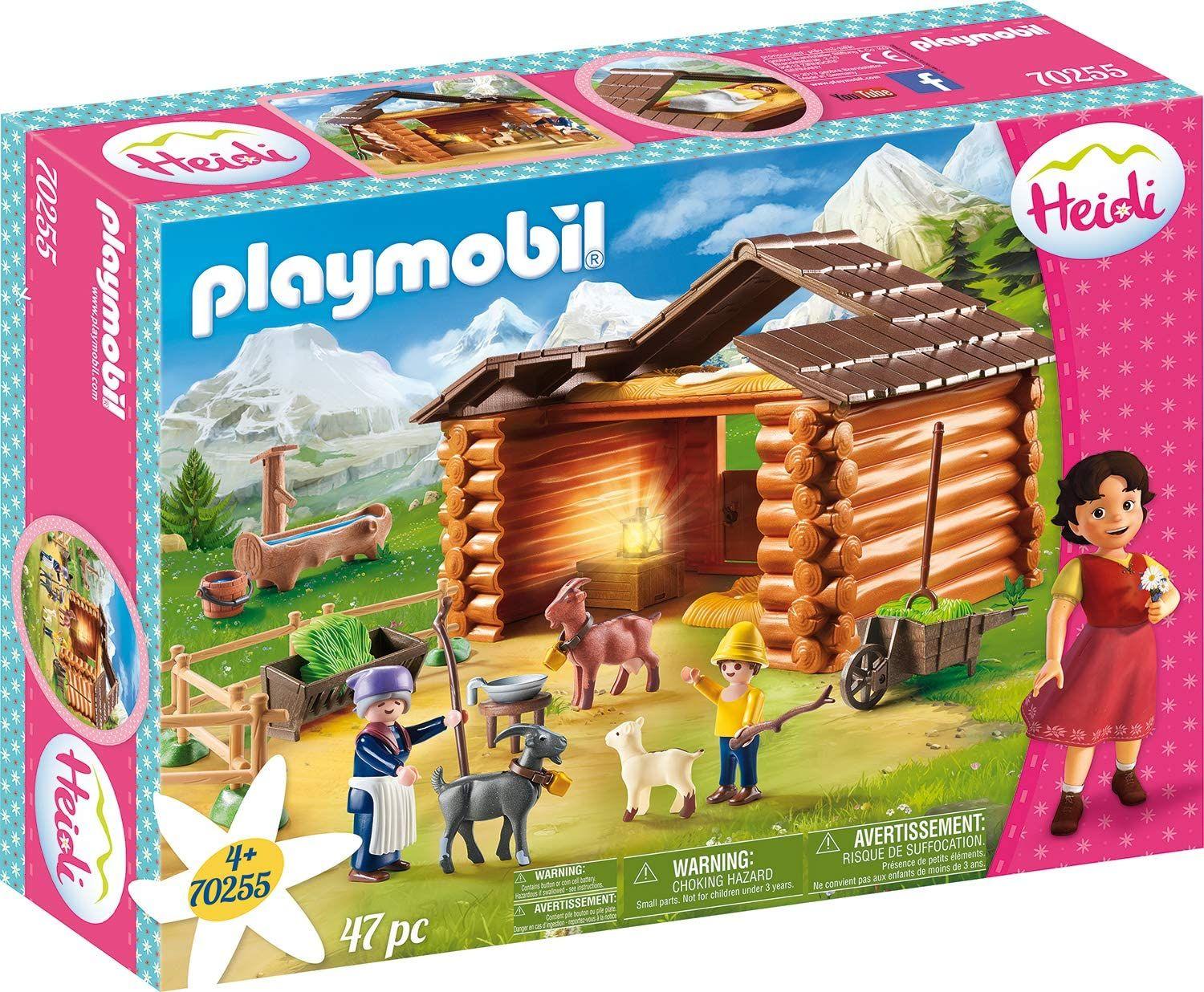 Playmobil Heidi Establo De Cabras De Pedr, Juguetes 70255-0
