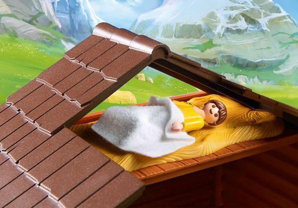 Playmobil Heidi Establo De Cabras De Pedr, Juguetes 70255-2