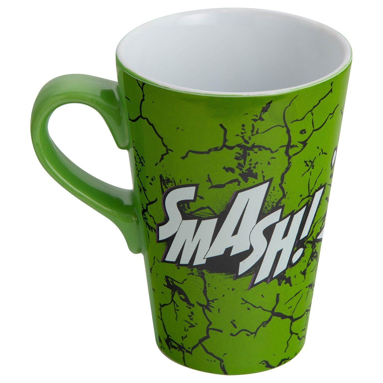 Tazon Ceramica Largo Marvel 4 Diseños Avengers-1