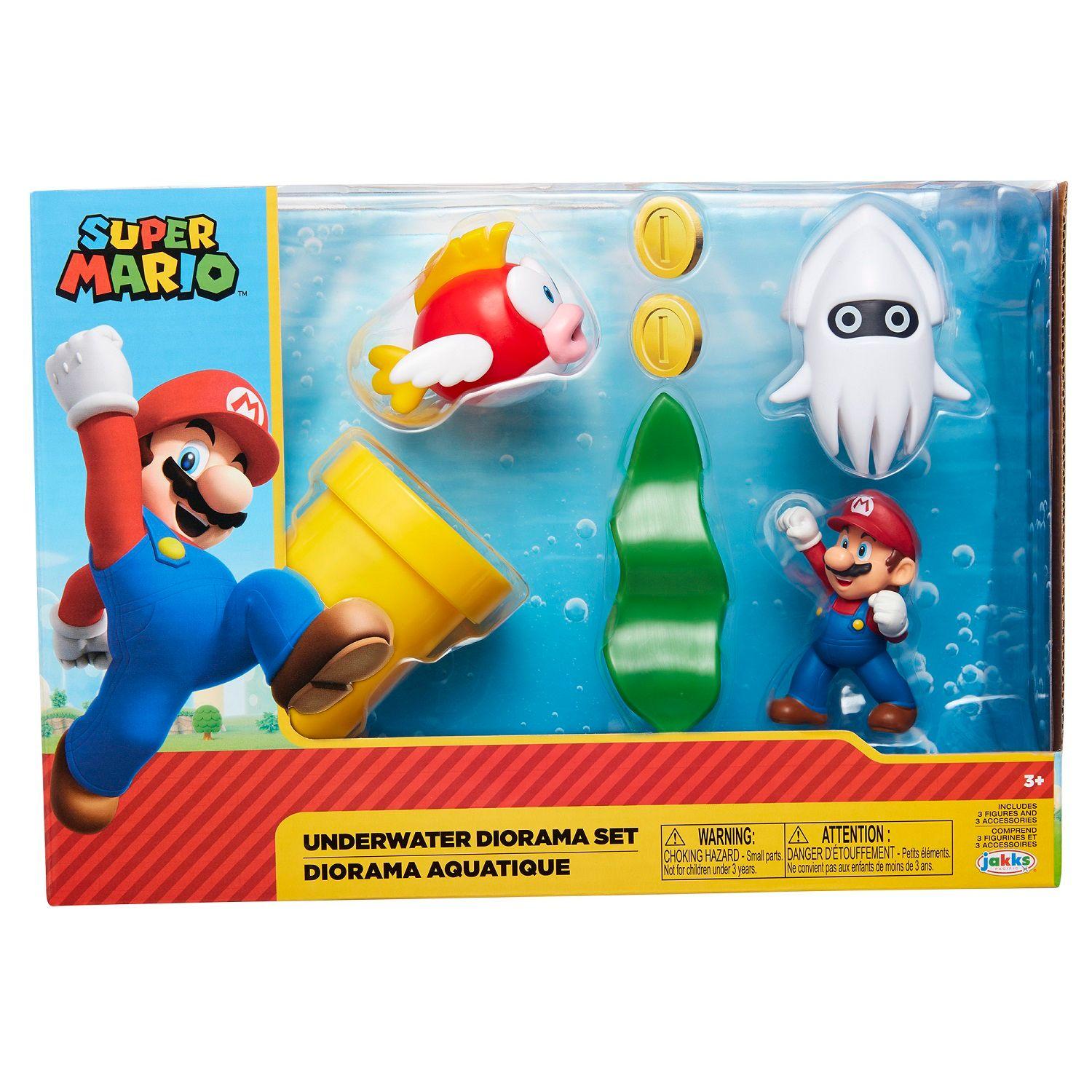 Playset Diorama Submarino Nintendo Super Mario-0