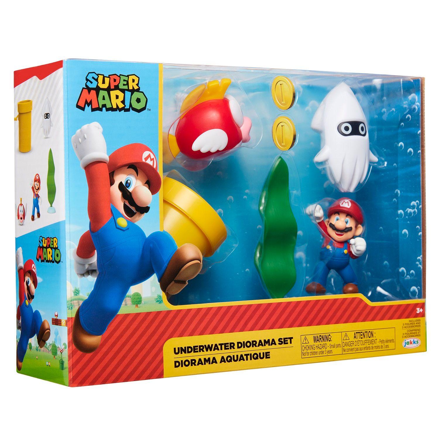 Playset Diorama Submarino Nintendo Super Mario-1