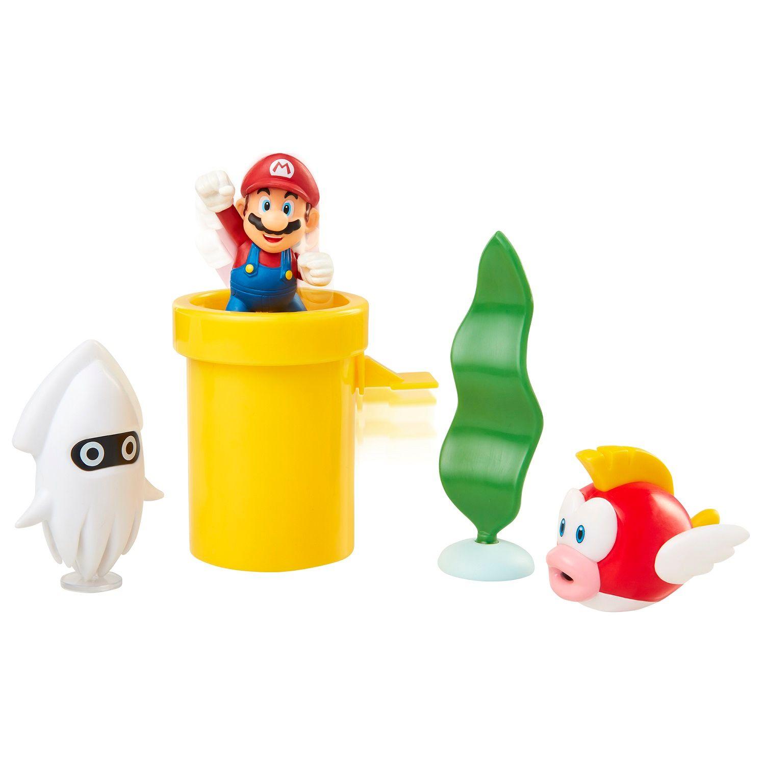 Playset Diorama Submarino Nintendo Super Mario-5