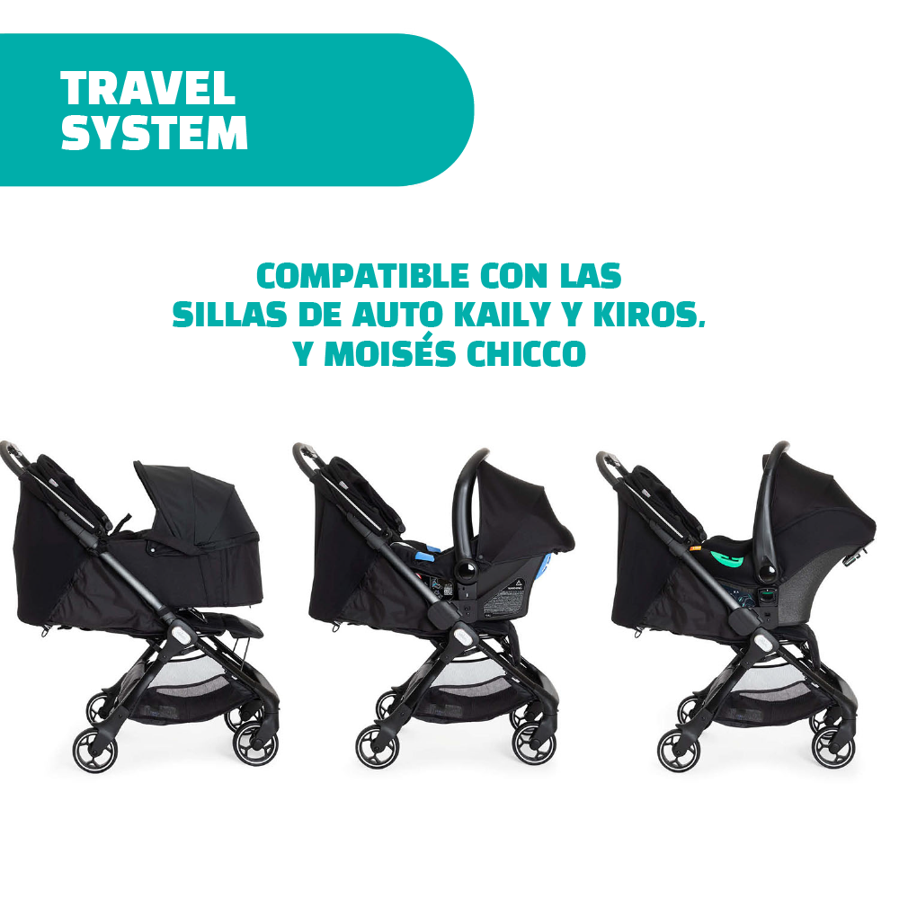 Coche Compacto We Cierre Automático Black-1