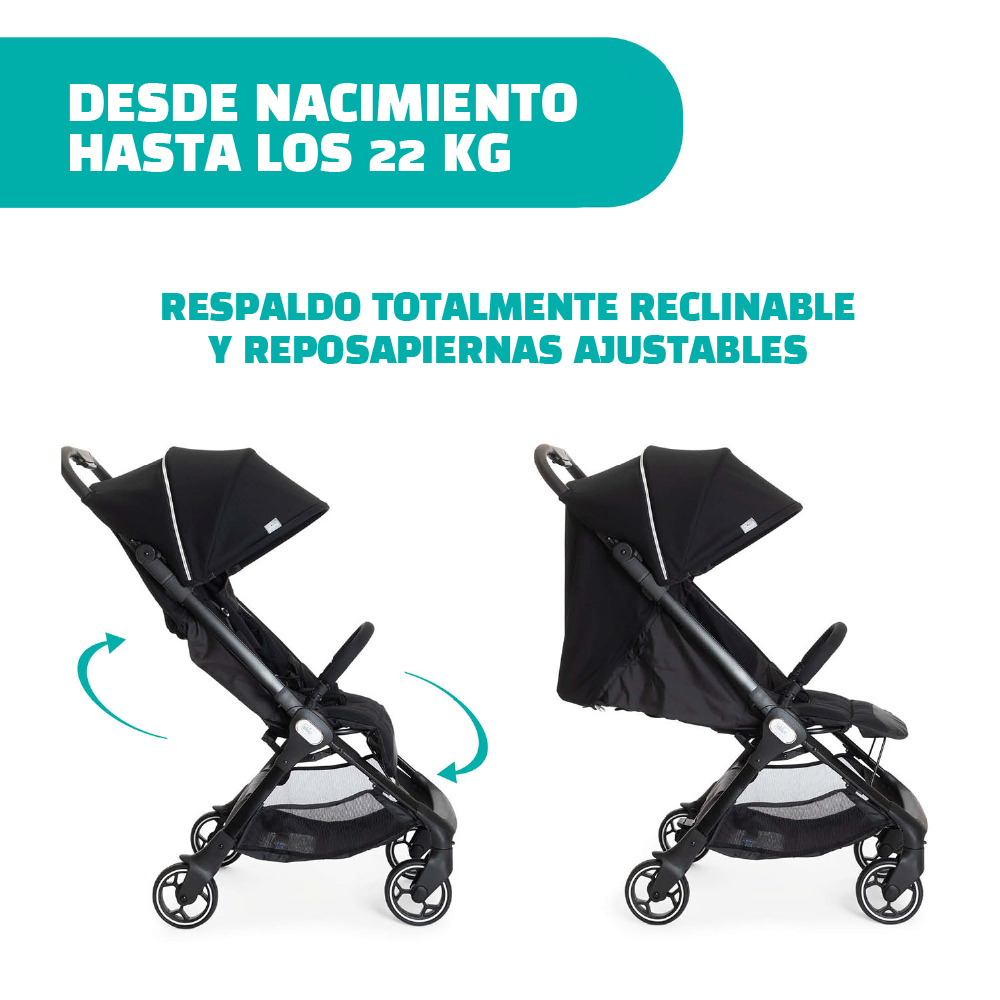 Coche Compacto We Cierre Automático Black-3