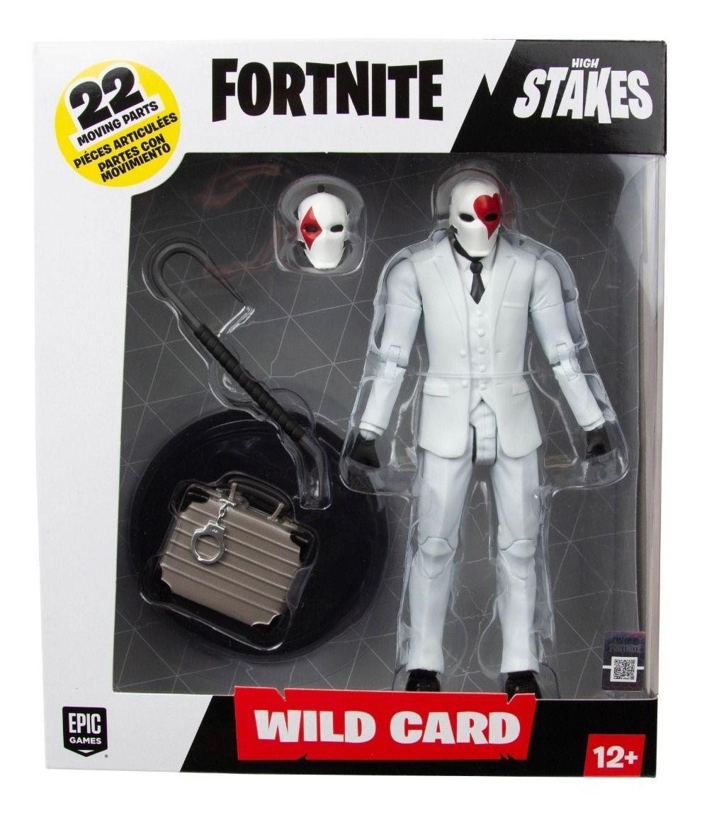 Figura Acción Fortnite 7  Wv6 Wild Card - Red Suit-0