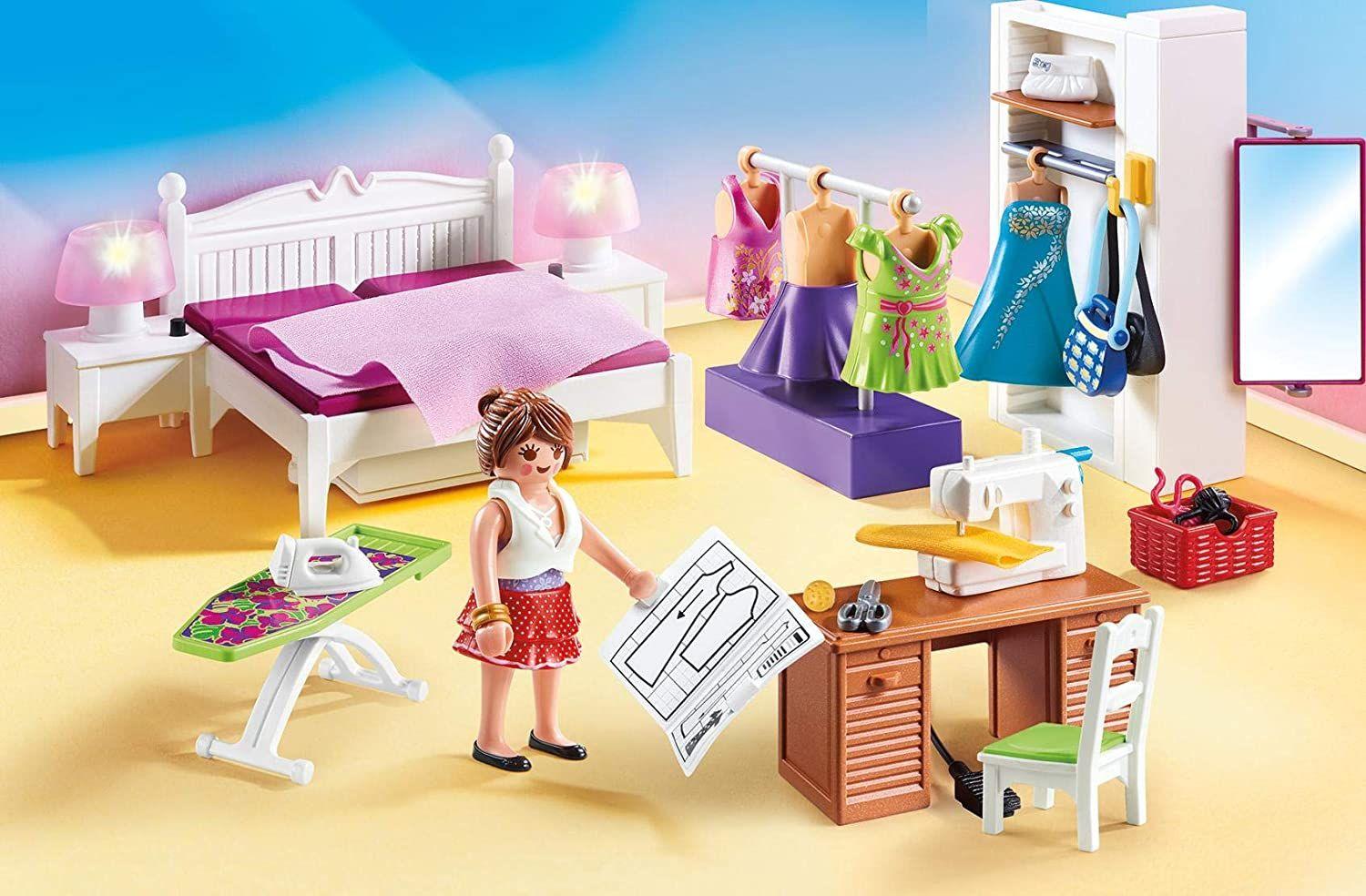 Playmobil Dormitorio, Con Efectos De Luz 70208-1
