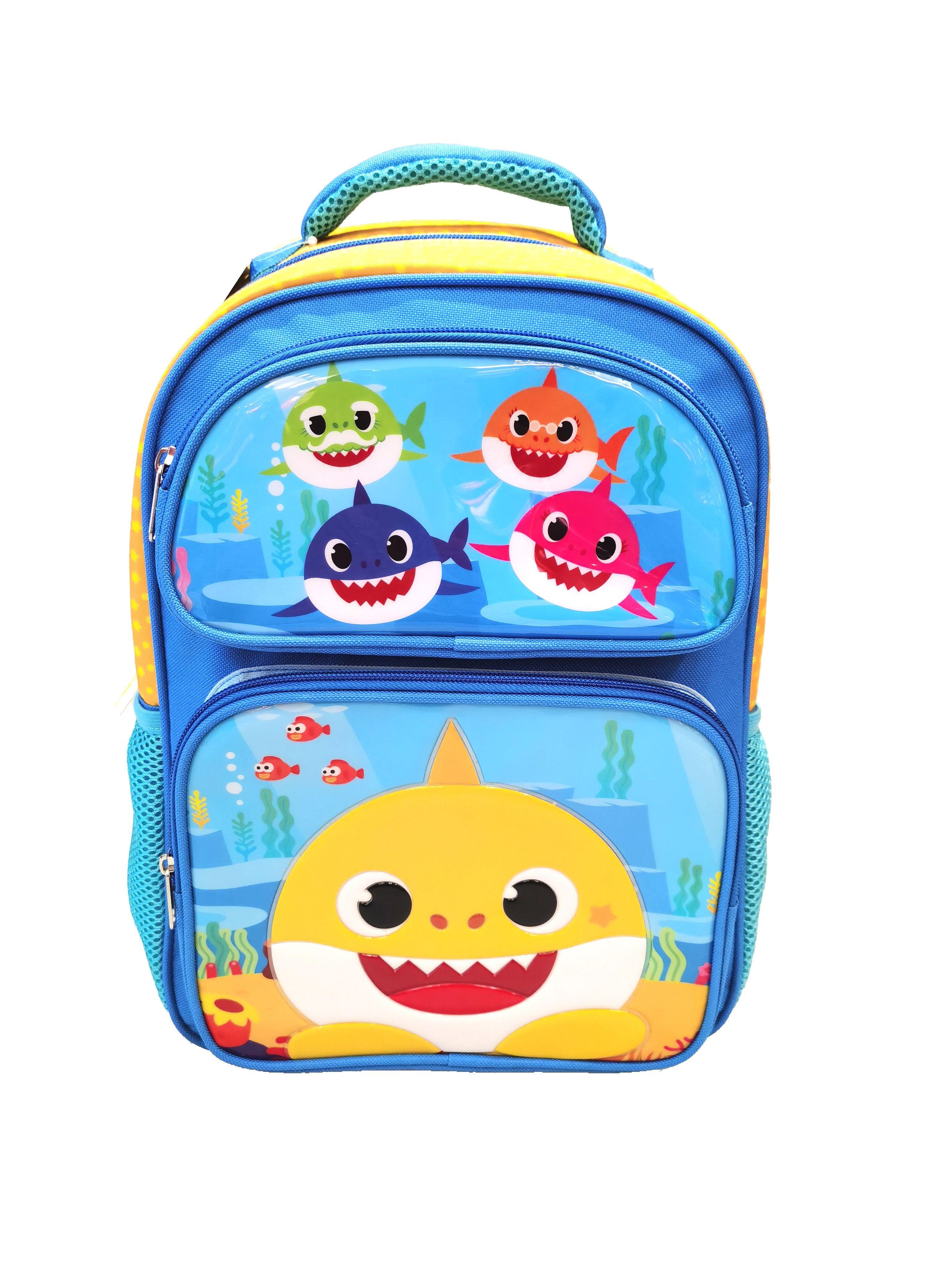 Mochila Infantil Baby Shark 14" Original-0