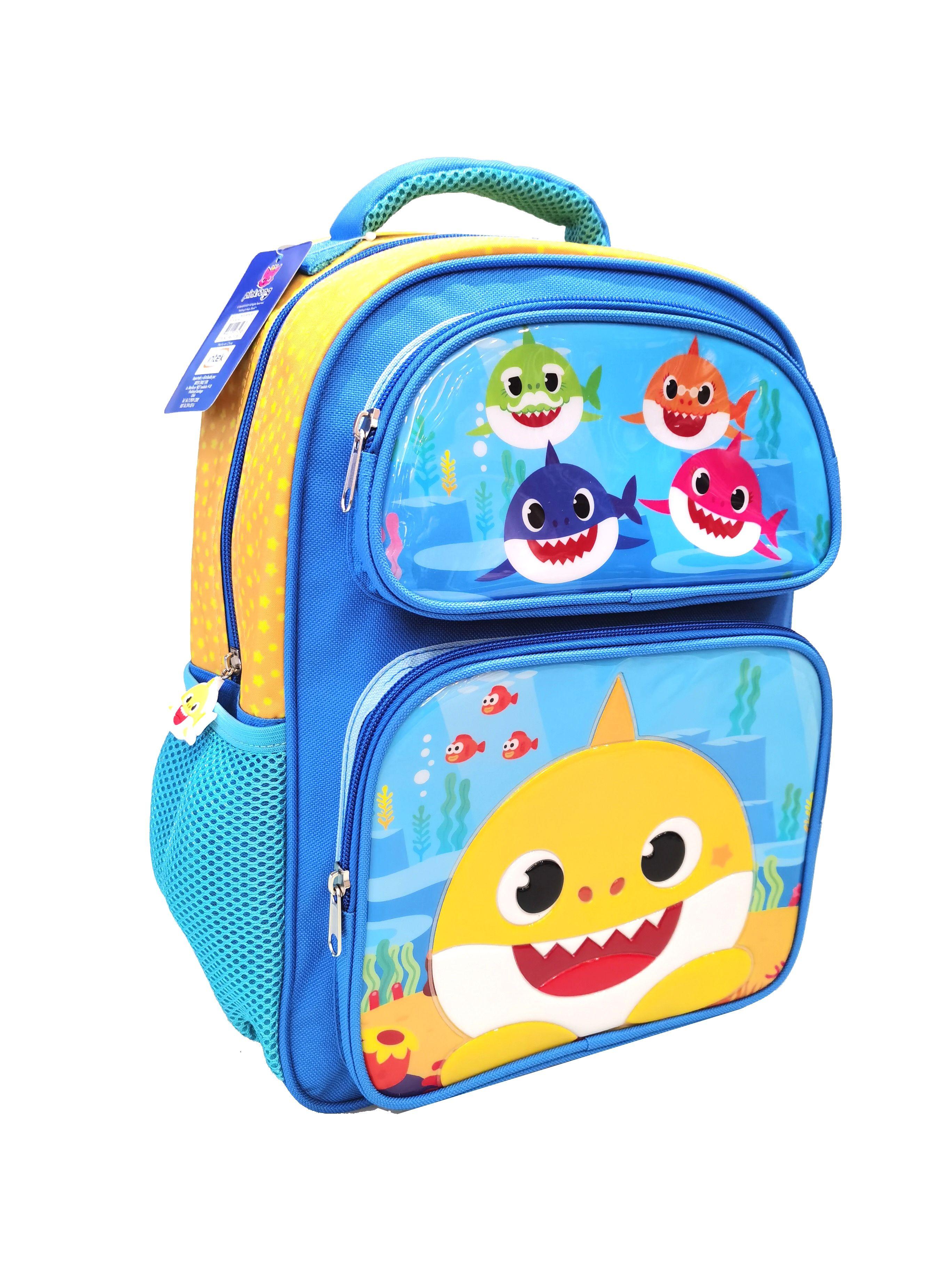 Mochila Infantil Baby Shark 14" Original-1