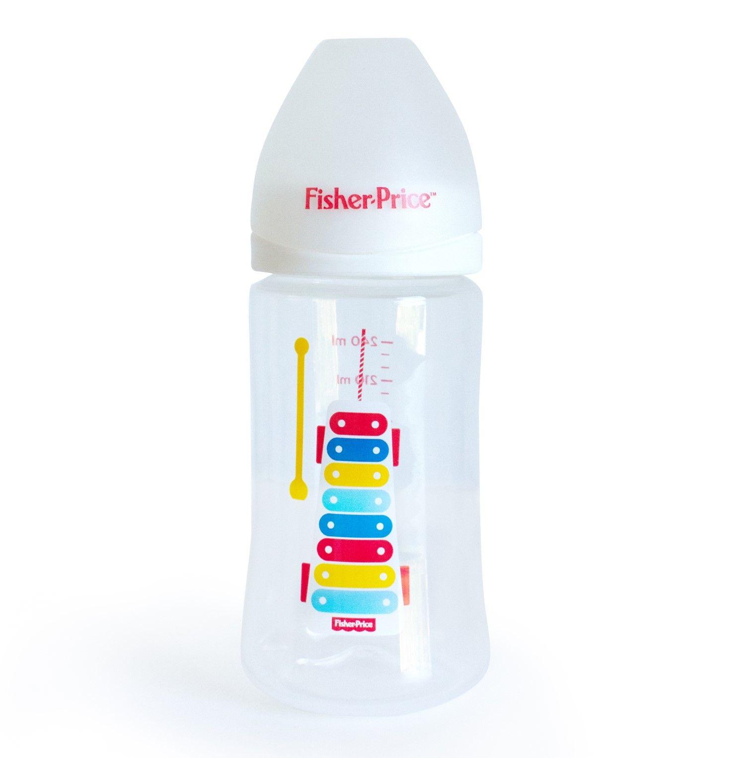Mamadera Anticólicos Fisher Price 240 Ml Blanco-0