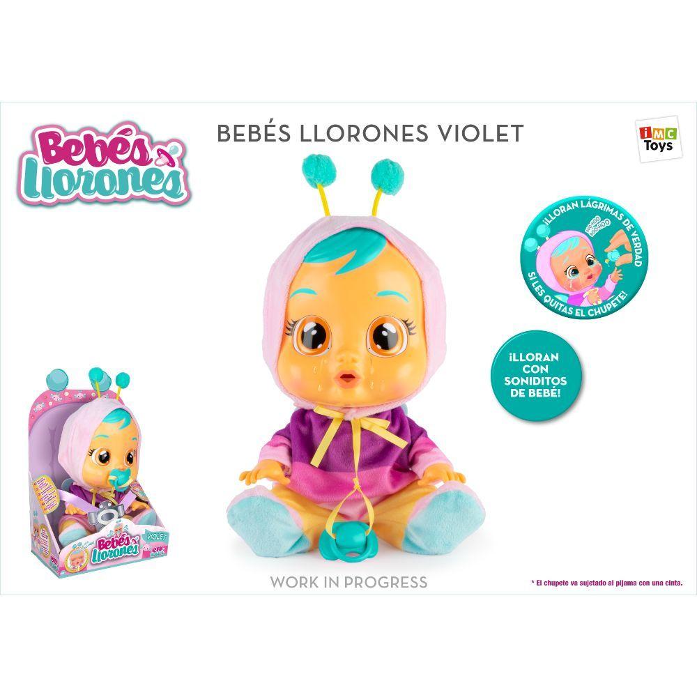 Muñeca Bebes Llorones Violet-2