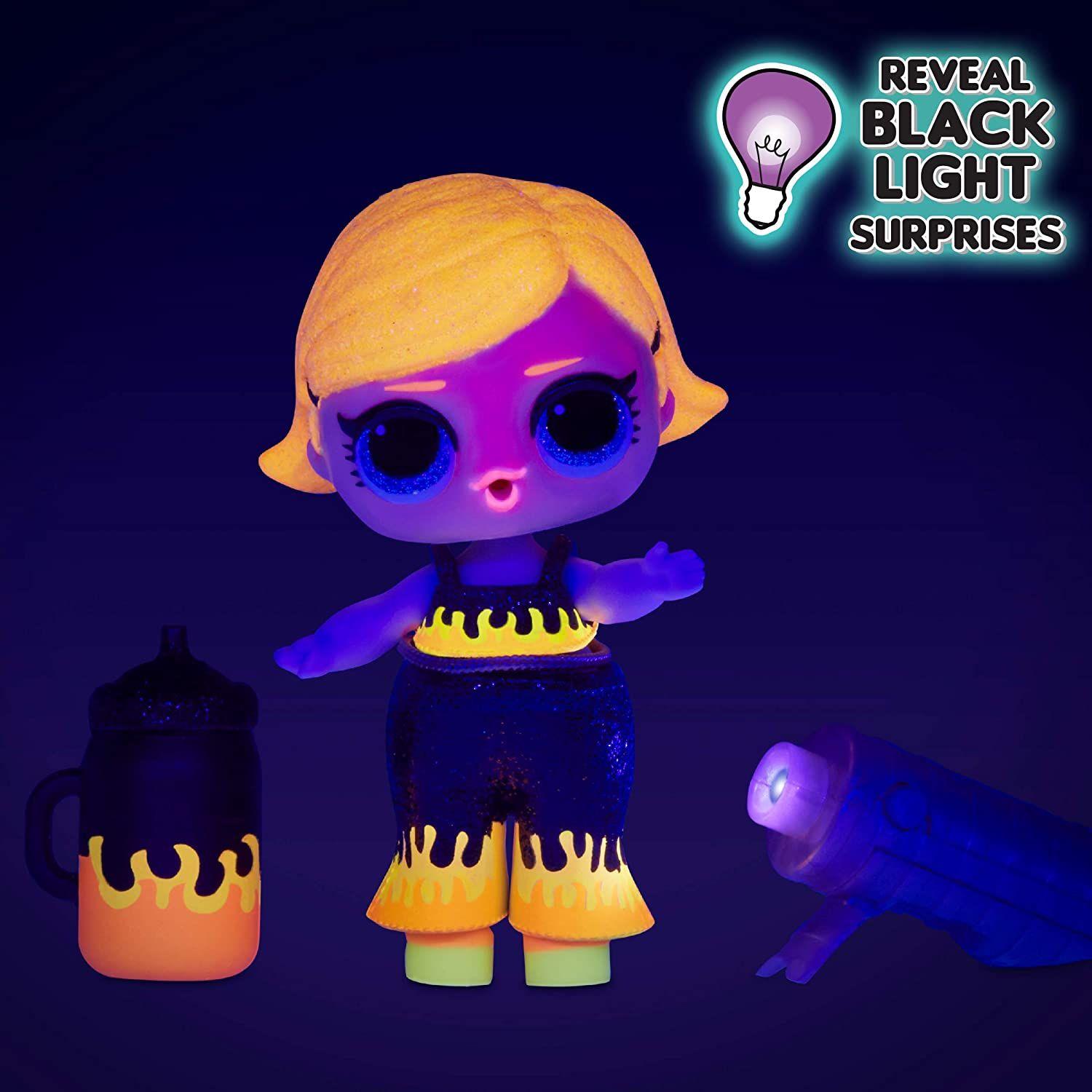 Lol Muñeca Con Glitter Con 8 Sorpresas, Luz Negra-4