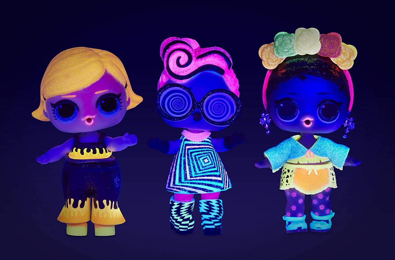 Lol Muñeca Con Glitter Con 8 Sorpresas, Luz Negra-7