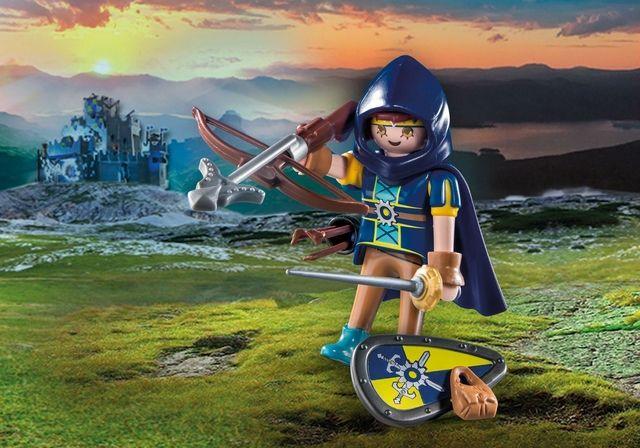 Playmobil Gwynn con Equipo de Combate - 71303-4