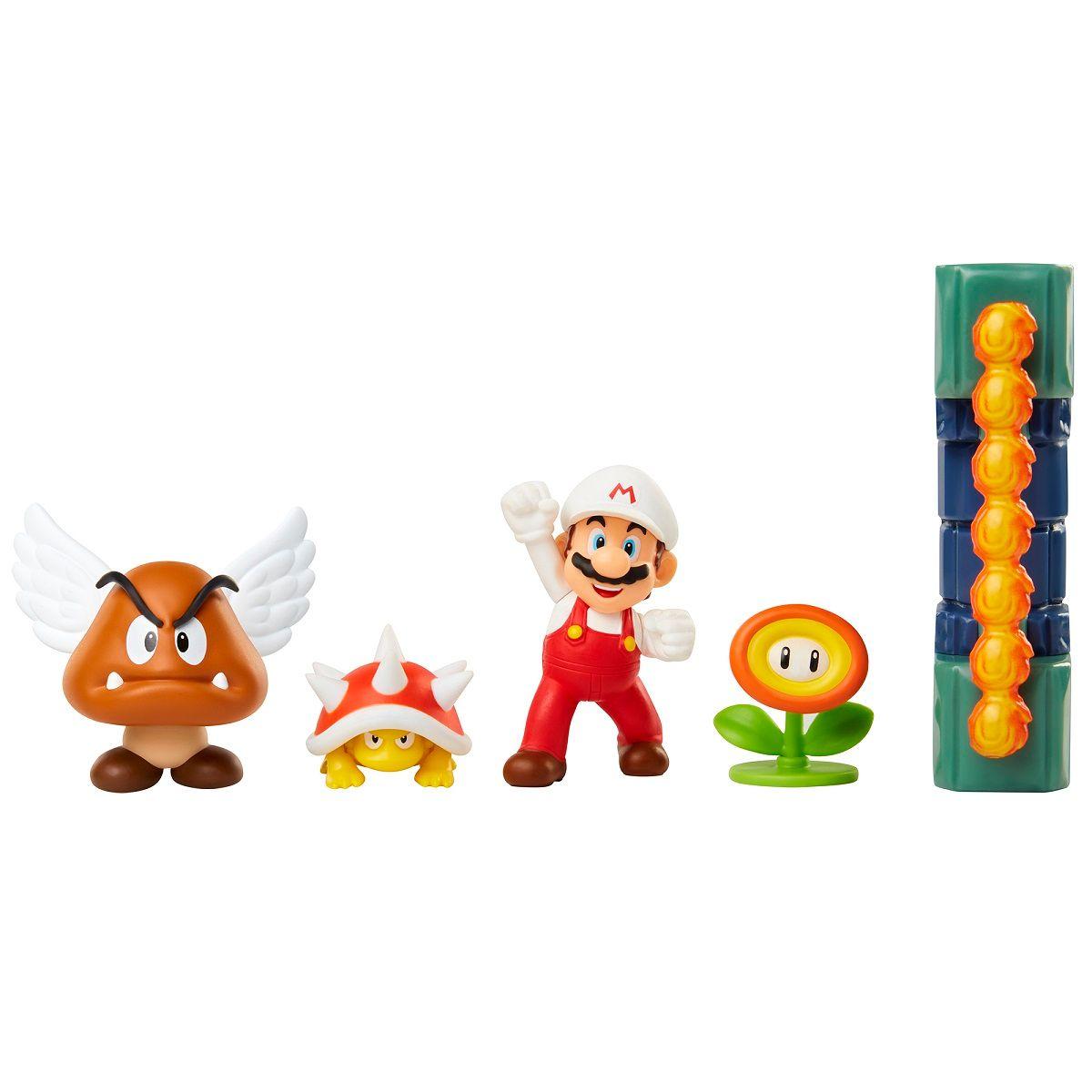 Set Diorama Castillo de Lava Super Mario-3