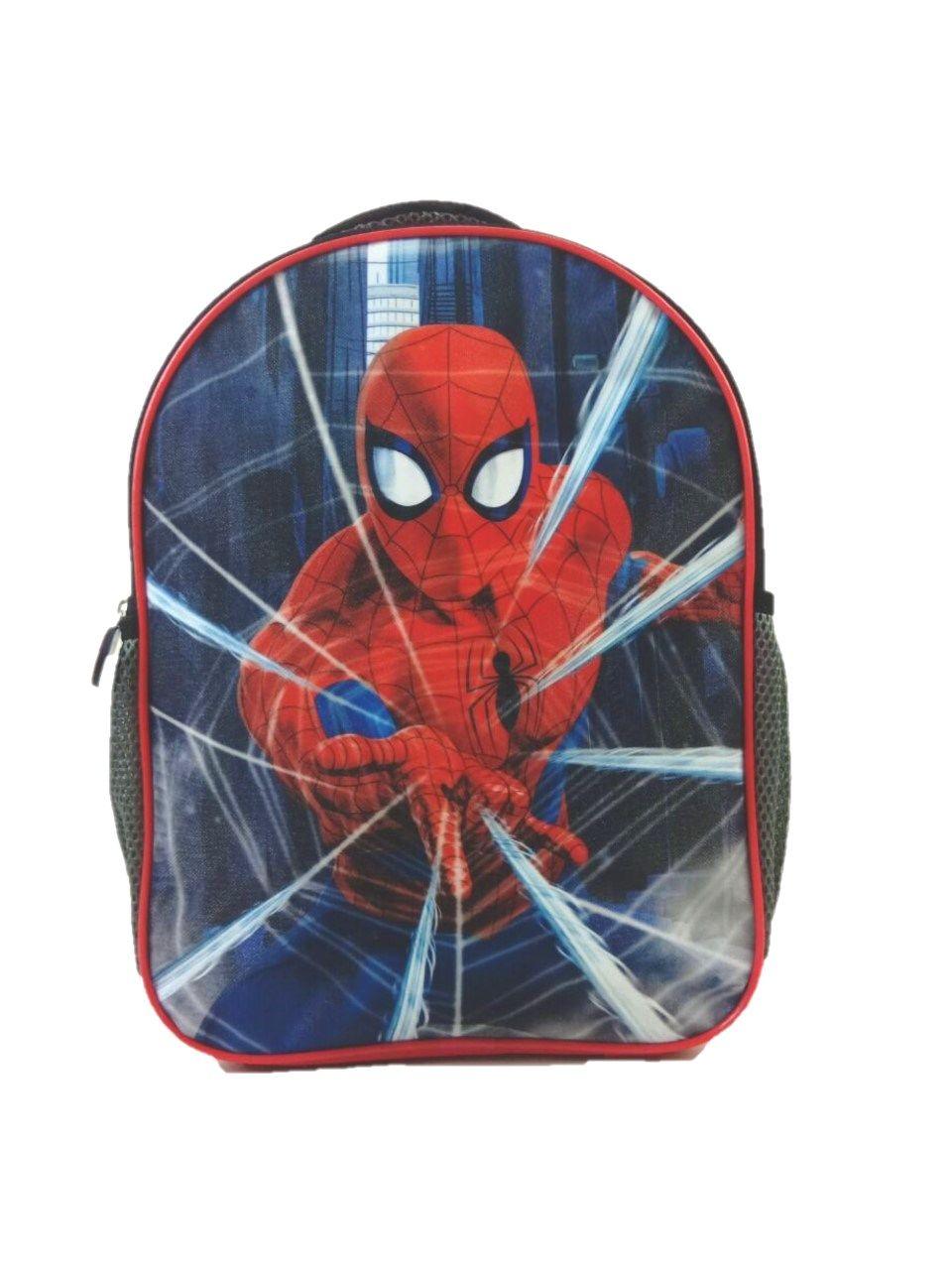 Mochila infantil spiderman roja-0