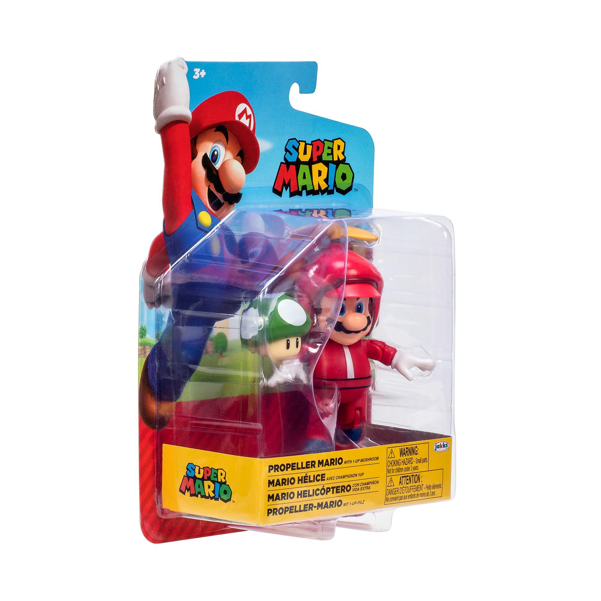 Figura de Mario Helicoptero Super Mario-2