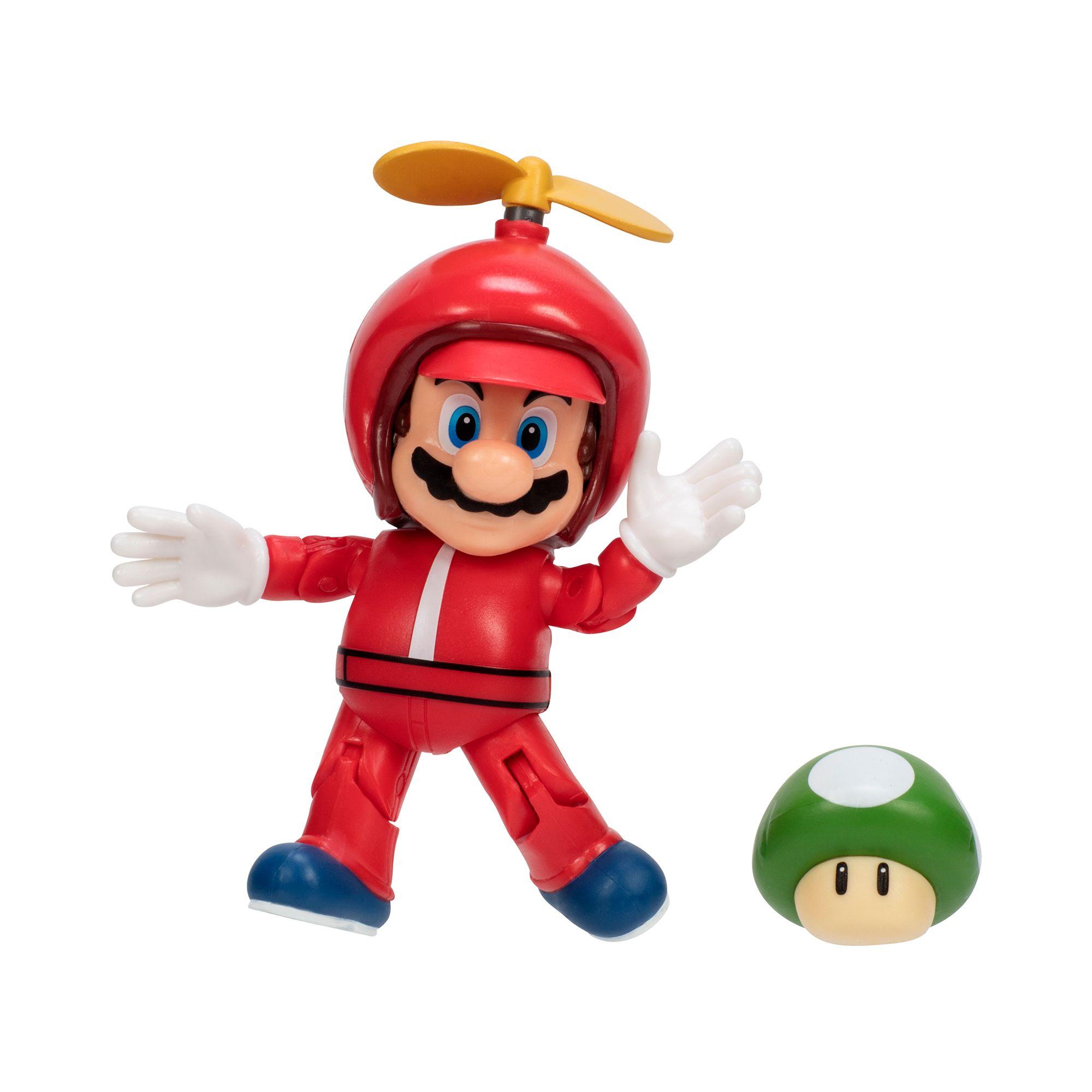 Figura de Mario Helicoptero Super Mario-4