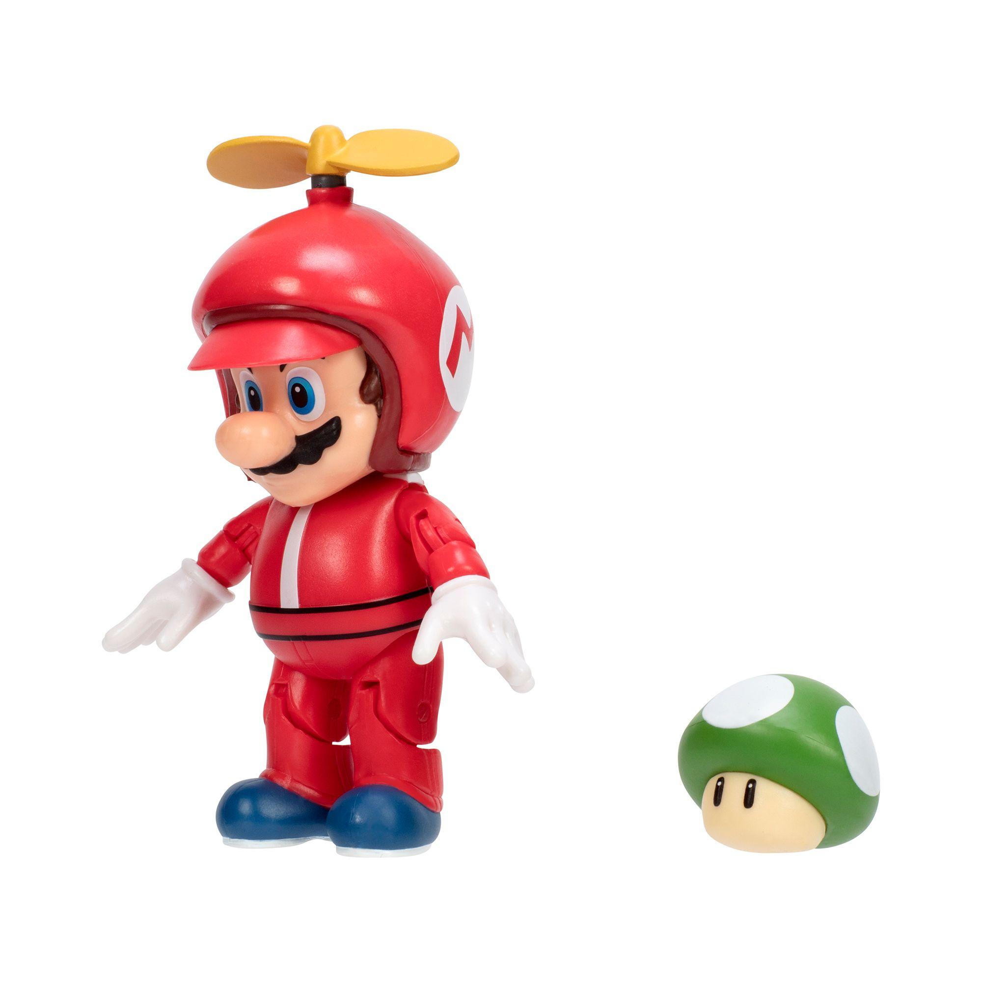 Figura de Mario Helicoptero Super Mario-5
