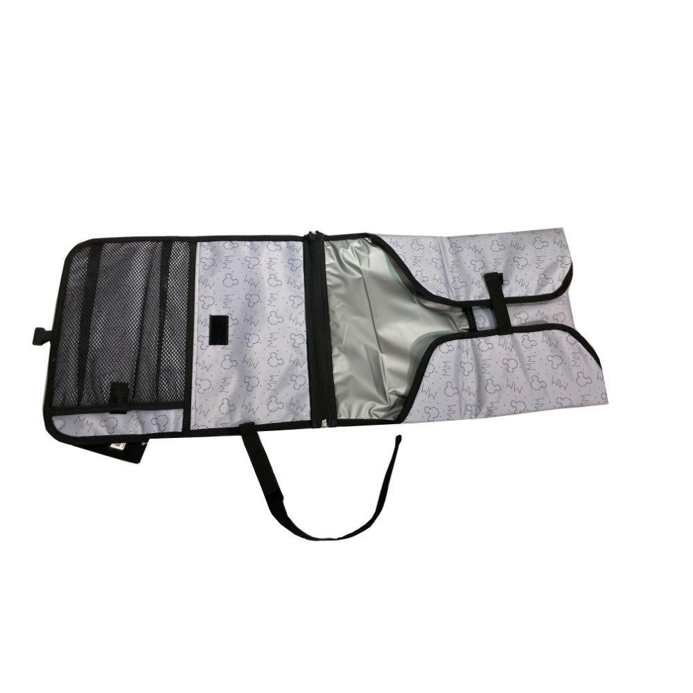 Mudador Portátil Mickey Gris-5