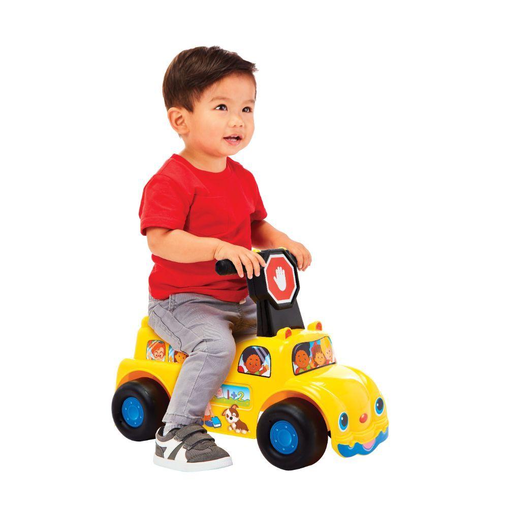 Correpasillos Fisher-Price Autobús Escolar Push N' Scoot-2