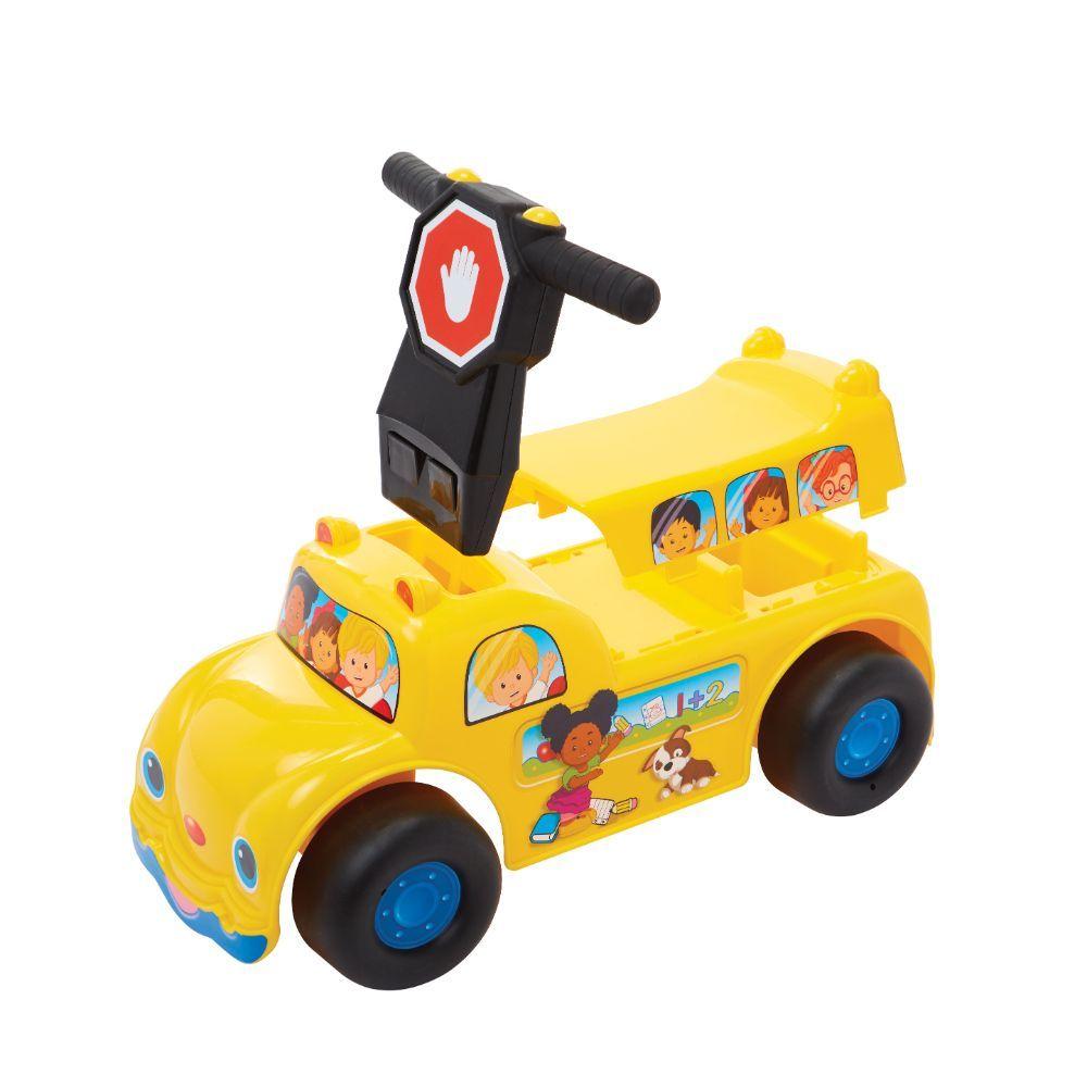 Correpasillos Fisher-Price Autobús Escolar Push N' Scoot-5