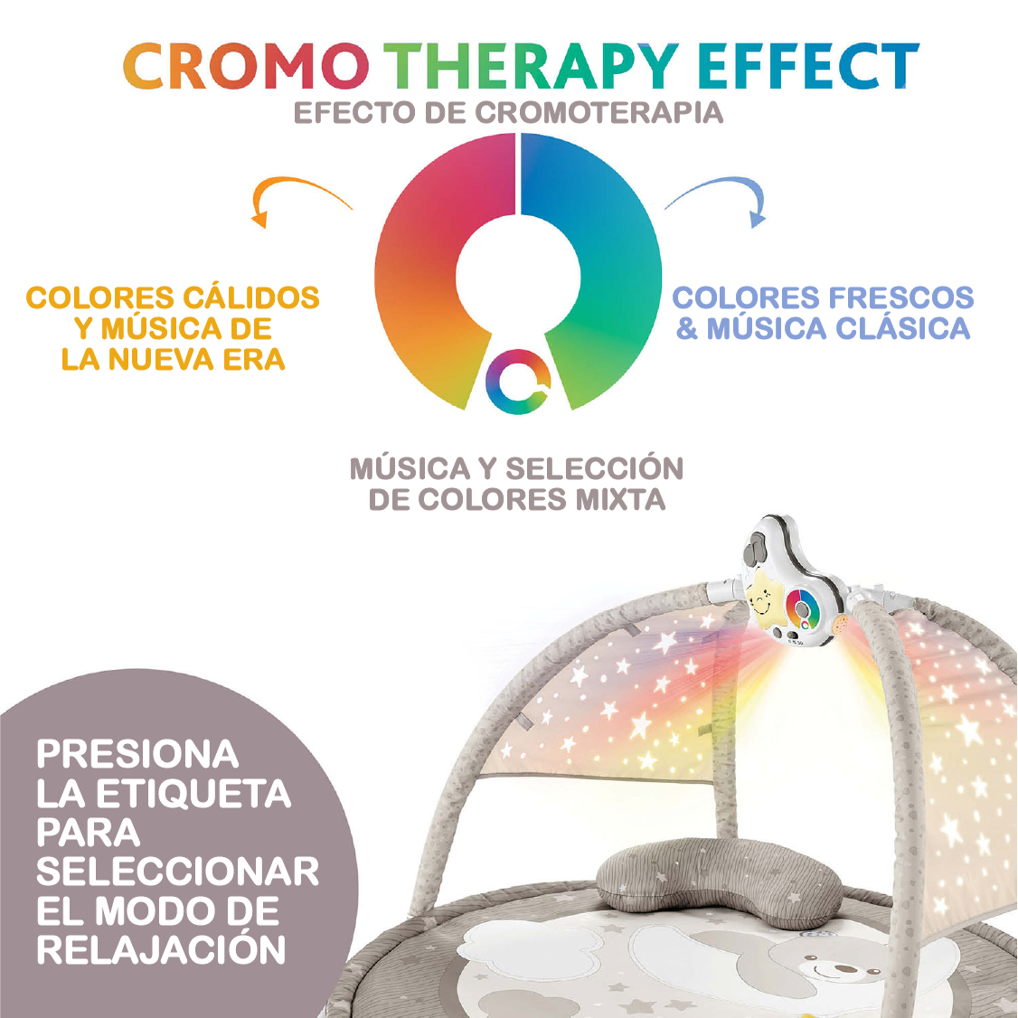 Gimnasio para bebes Enjoy Colors de Chicco-2