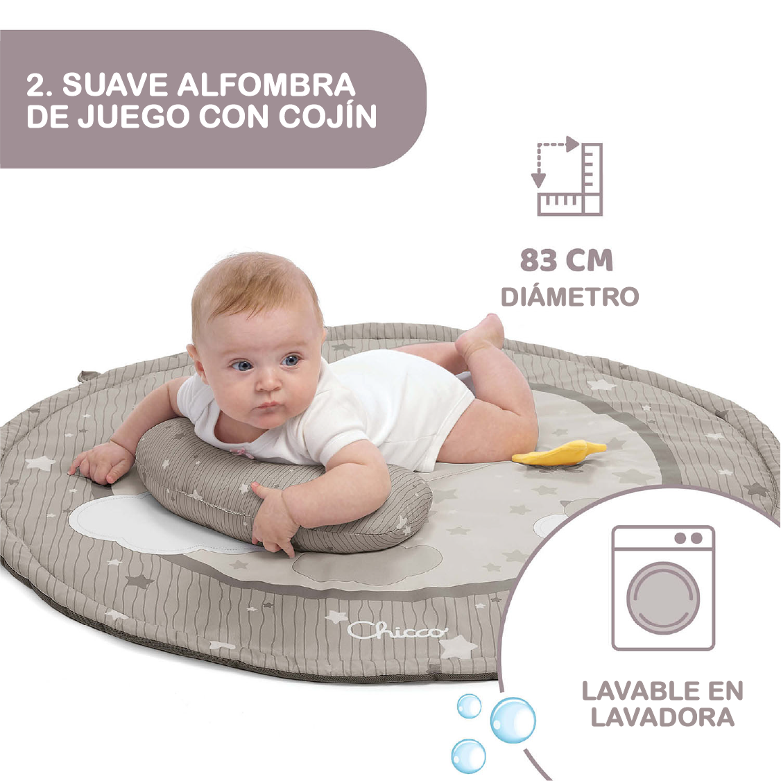 Gimnasio para bebes Enjoy Colors de Chicco-4