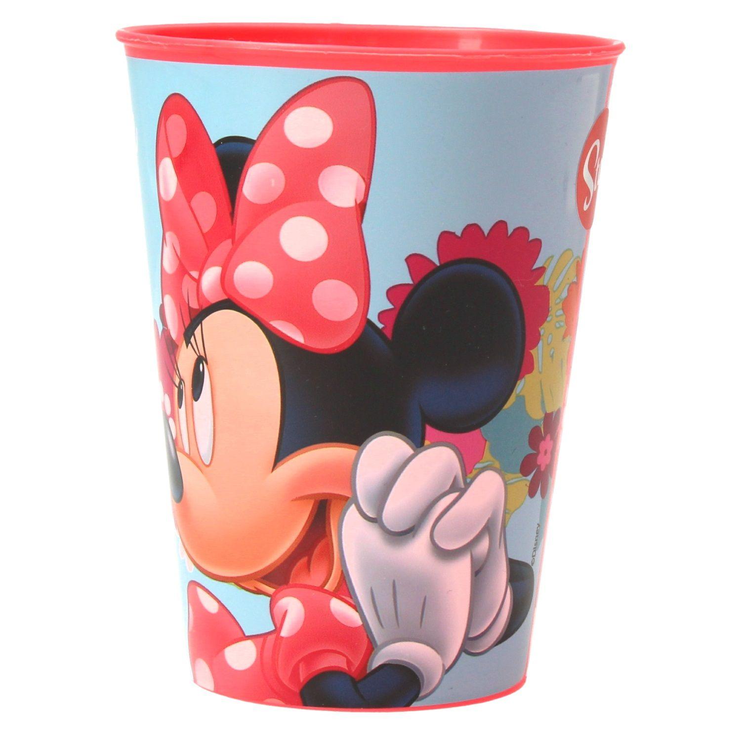 Vaso + Individual + Cubiertos + Portasandwich De Minnie-2