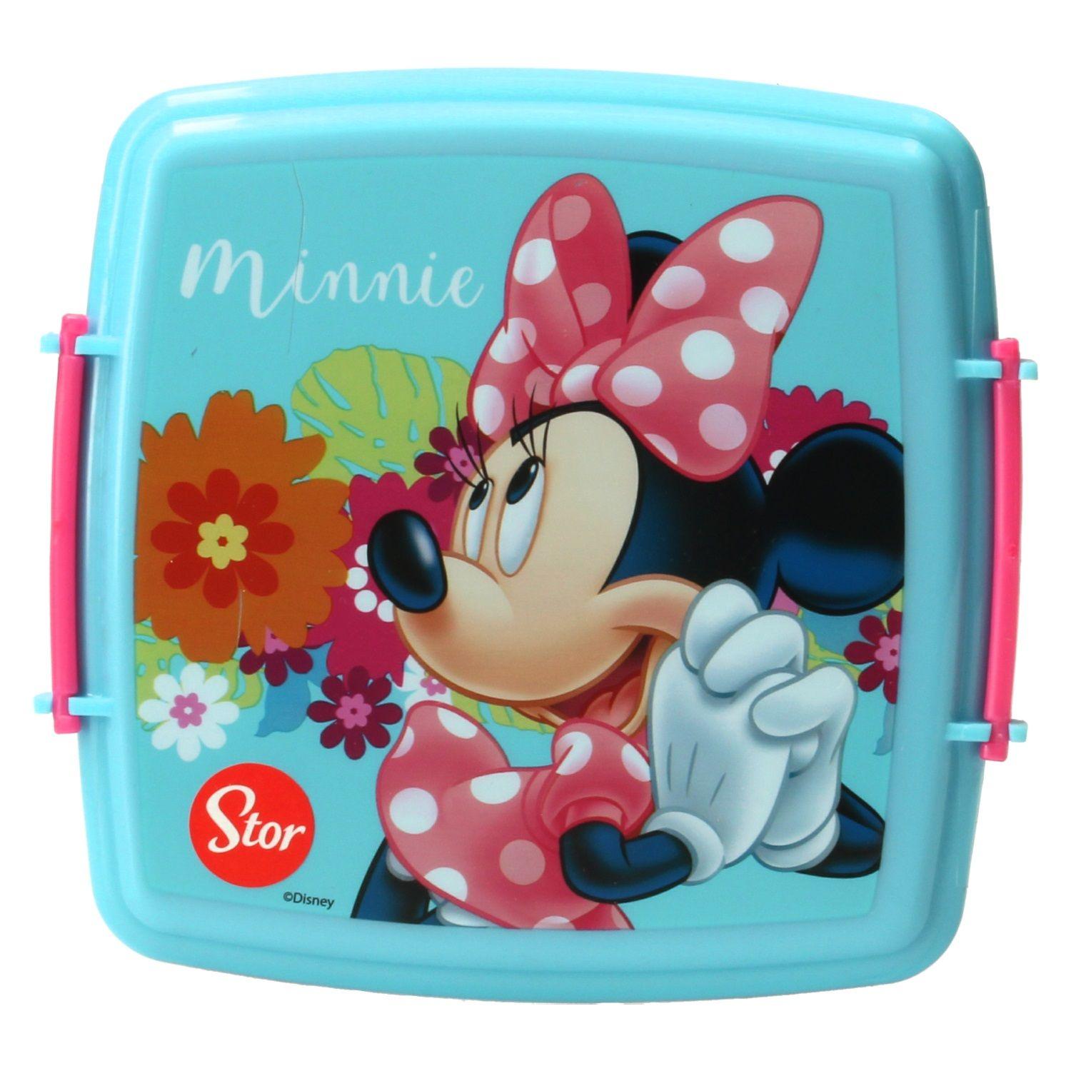 Vaso + Individual + Cubiertos + Portasandwich De Minnie-4