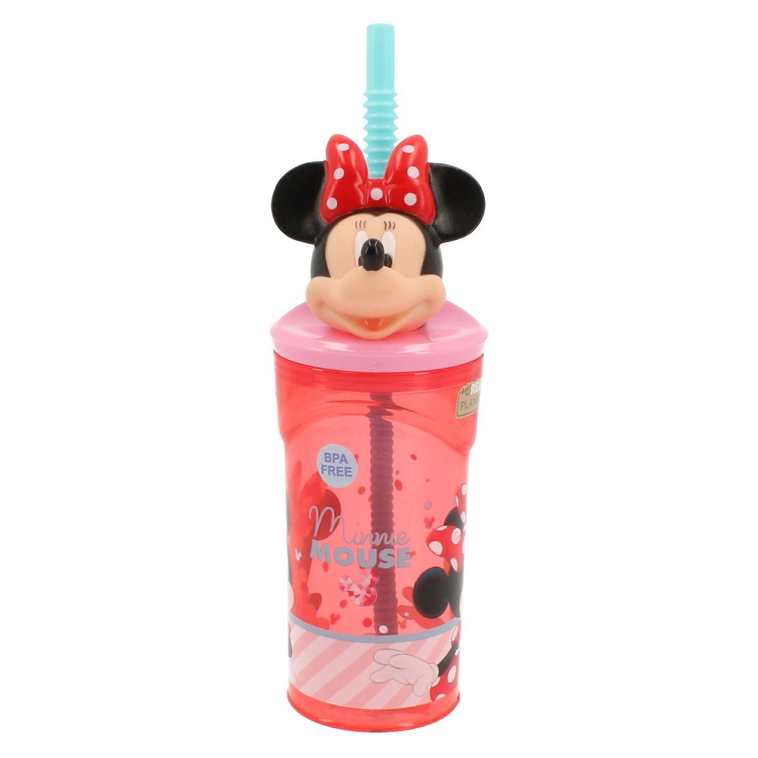 Vaso + Individual + Cubiertos + Portasandwich De Minnie-5