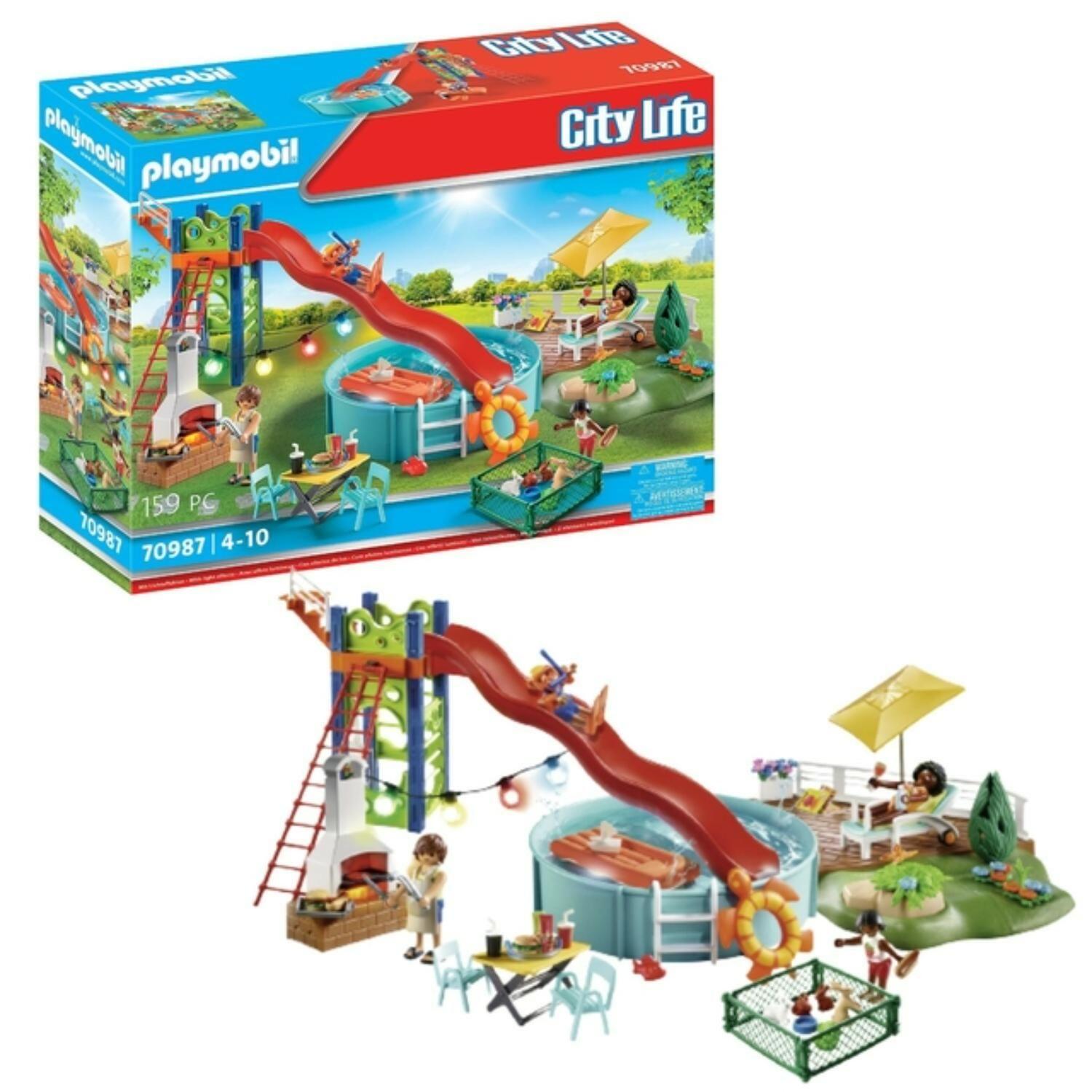 Playmobil Fiesta en la Piscina 159 Piezas - 70987-0