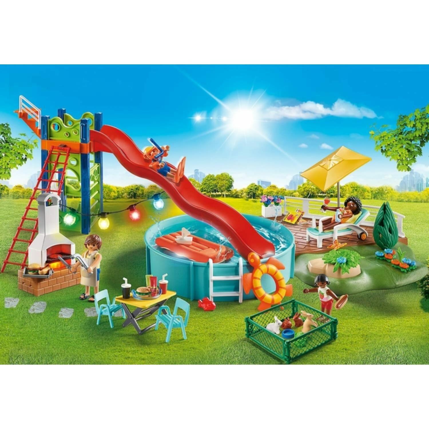 Playmobil Fiesta en la Piscina 159 Piezas - 70987-4