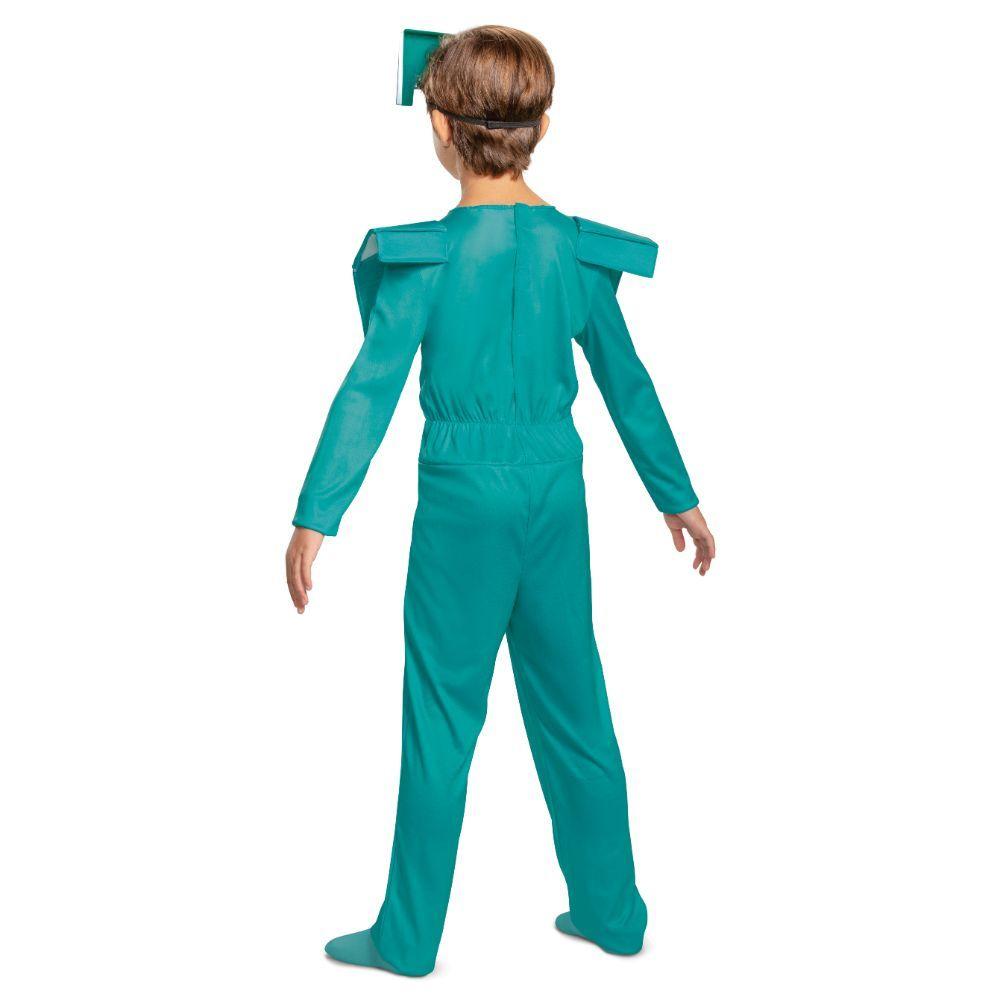 Disfraz Traje De Armadura De Diamante Minecraft-1
